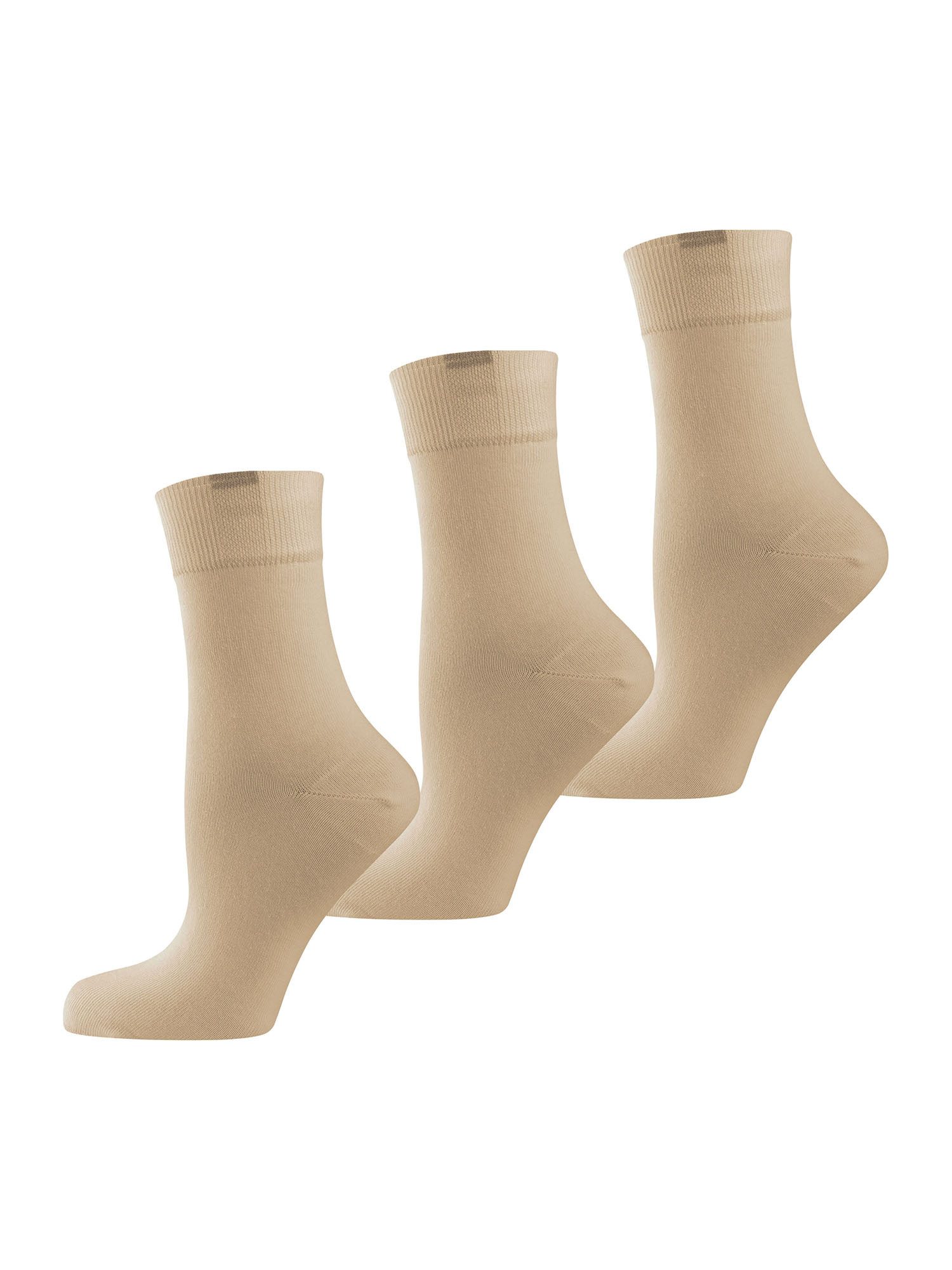 Nur Die Basicsocken Passt perfekt (3-Paar) Socken, Baumwollsocken, Alltagsocken