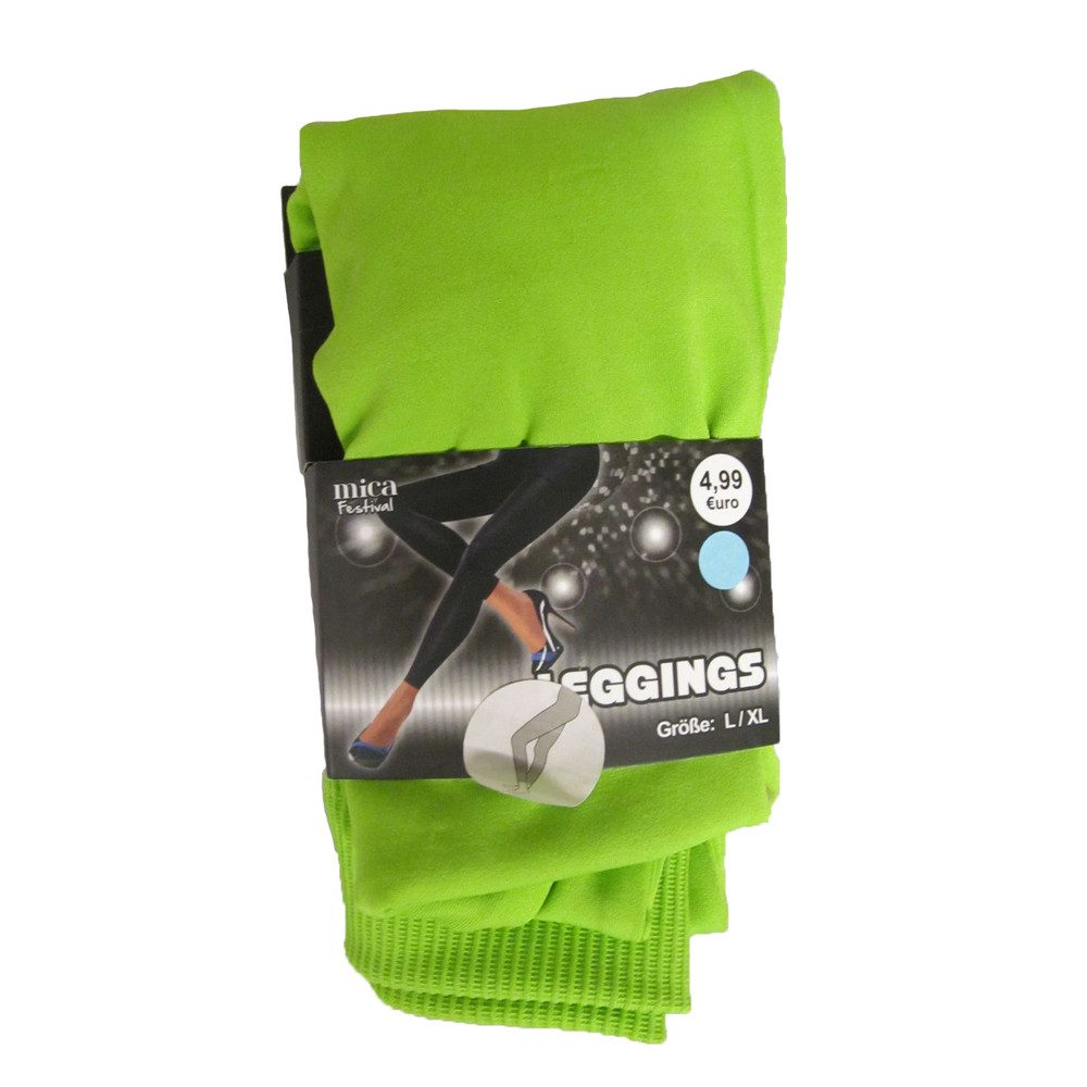 MICA Kostüm Leggings - für Damen - grün - Größe L/XL günstig online kaufen