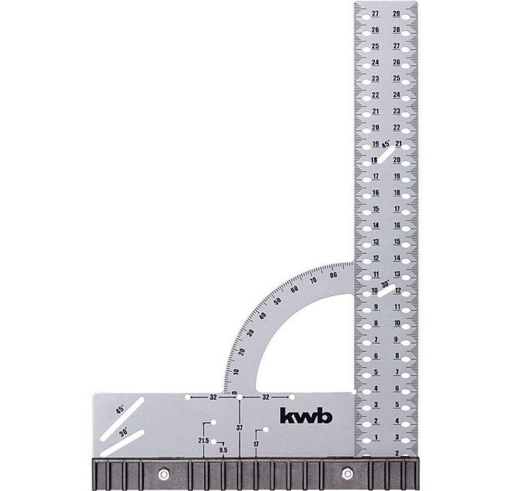kwb Winkelmesser Universal-Zimmermannswinkel, 300 mm x 200 mm 067430
