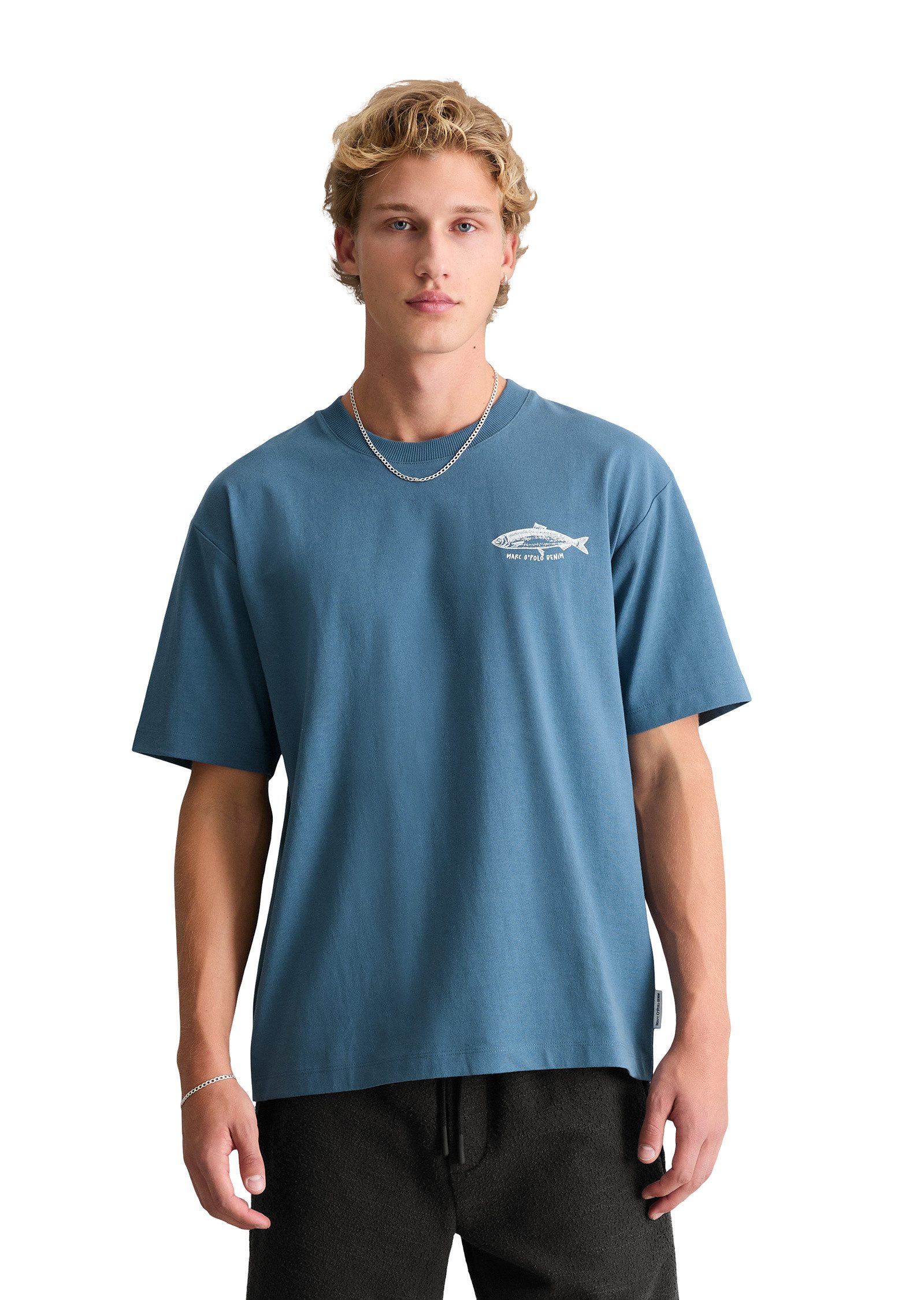 T-Shirt aus schwerem Bio-Baumwoll-Jersey