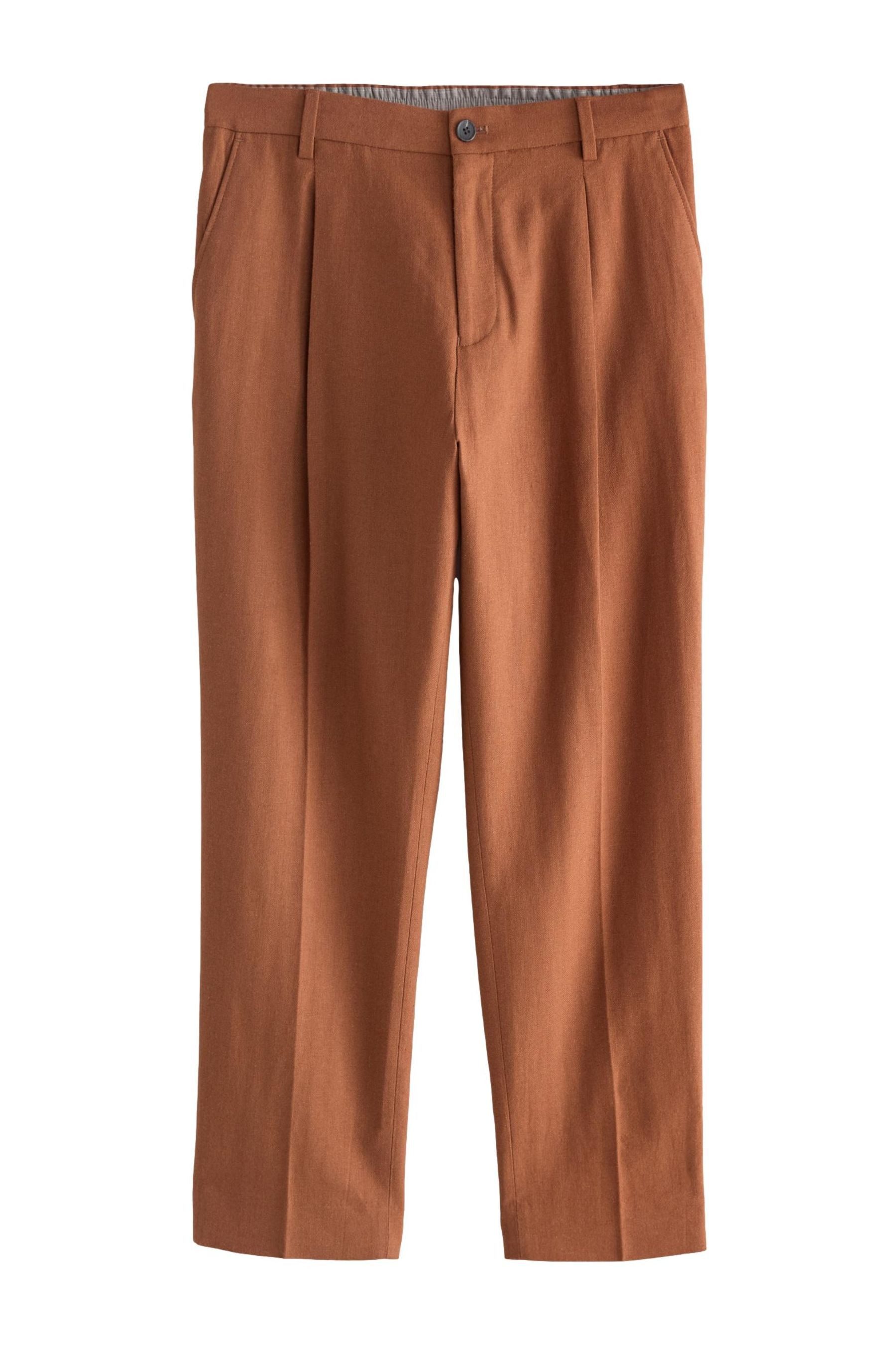 Dehnbund-Hose N. Premium Regular Fit Fischgräthose, Elastikbund