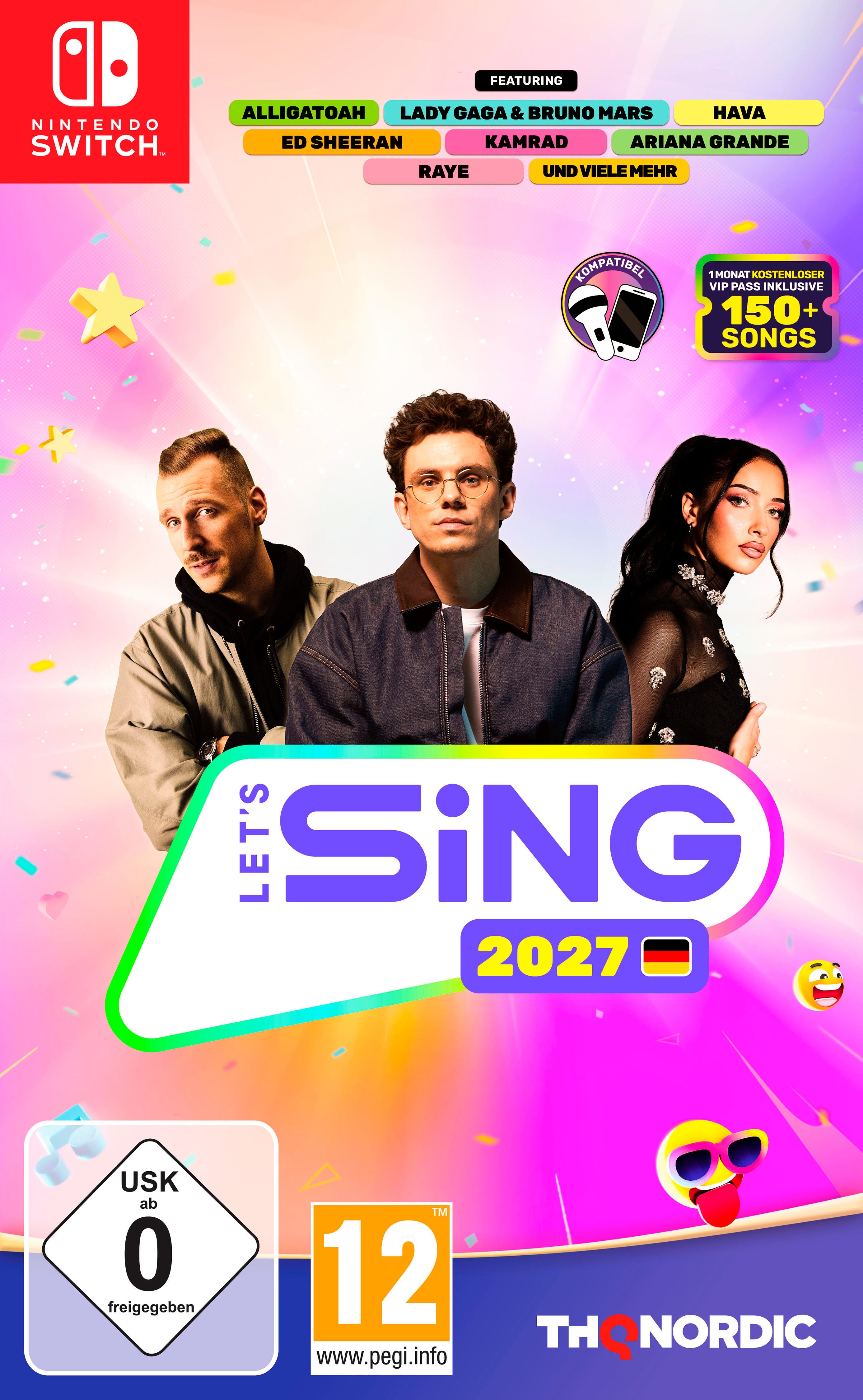 Let's Sing 2027 (Speicherkarte), Nintendo Switch