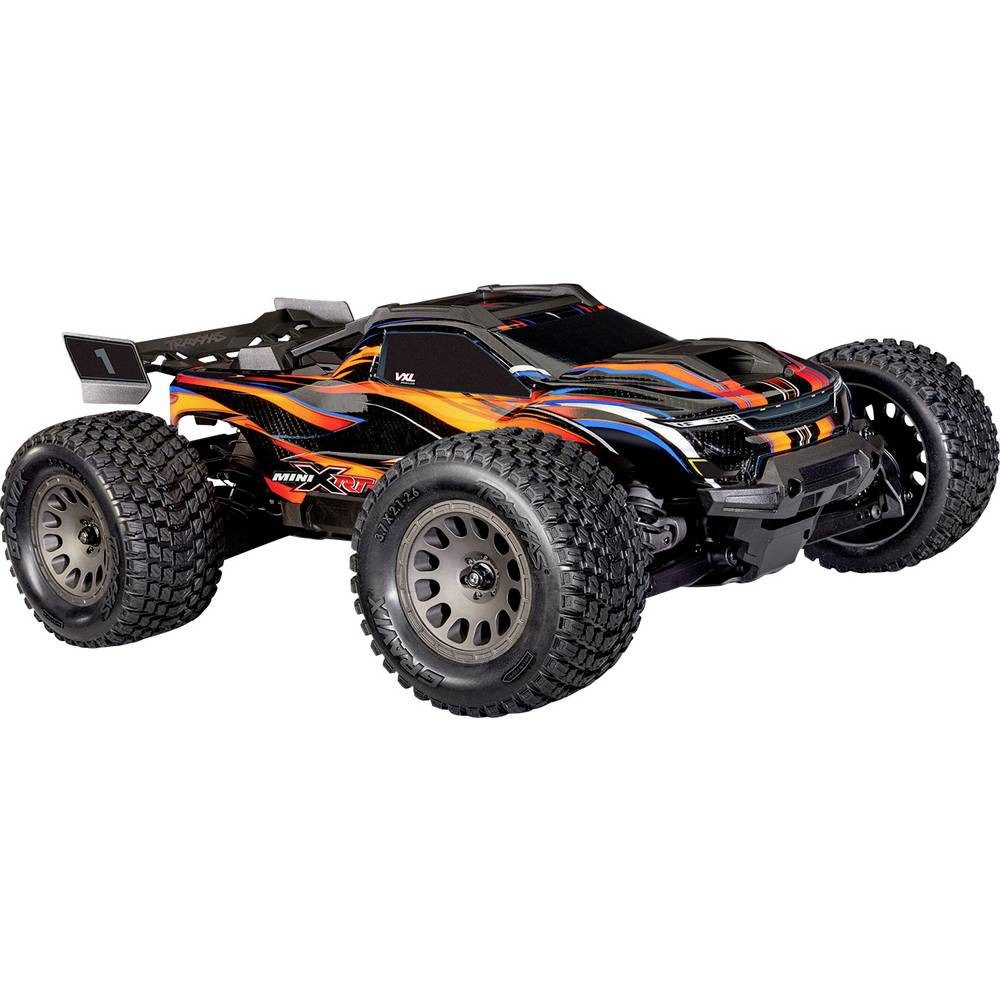 Traxxas RC-Auto Mini XRT VXL-3s Orange Brushless 1:10 RC Modellauto Elektro