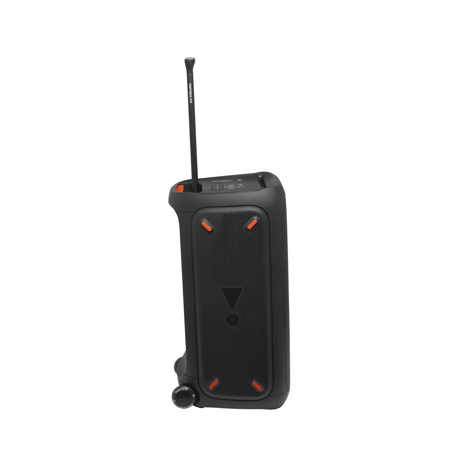 JBL PartyBox 310 Party-Lautsprecher (A2DP Bluetooth, Bluetooth, AVRCP Bluetooth, 240 W, Spektakuläre Lichteffekten und kraftvoller JBL Signature Sound)