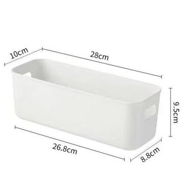RefinedFlare Aufbewahrungsbox 6er-Pack weißer kleiner kompakter Aufbewahrungskorb (6 St)