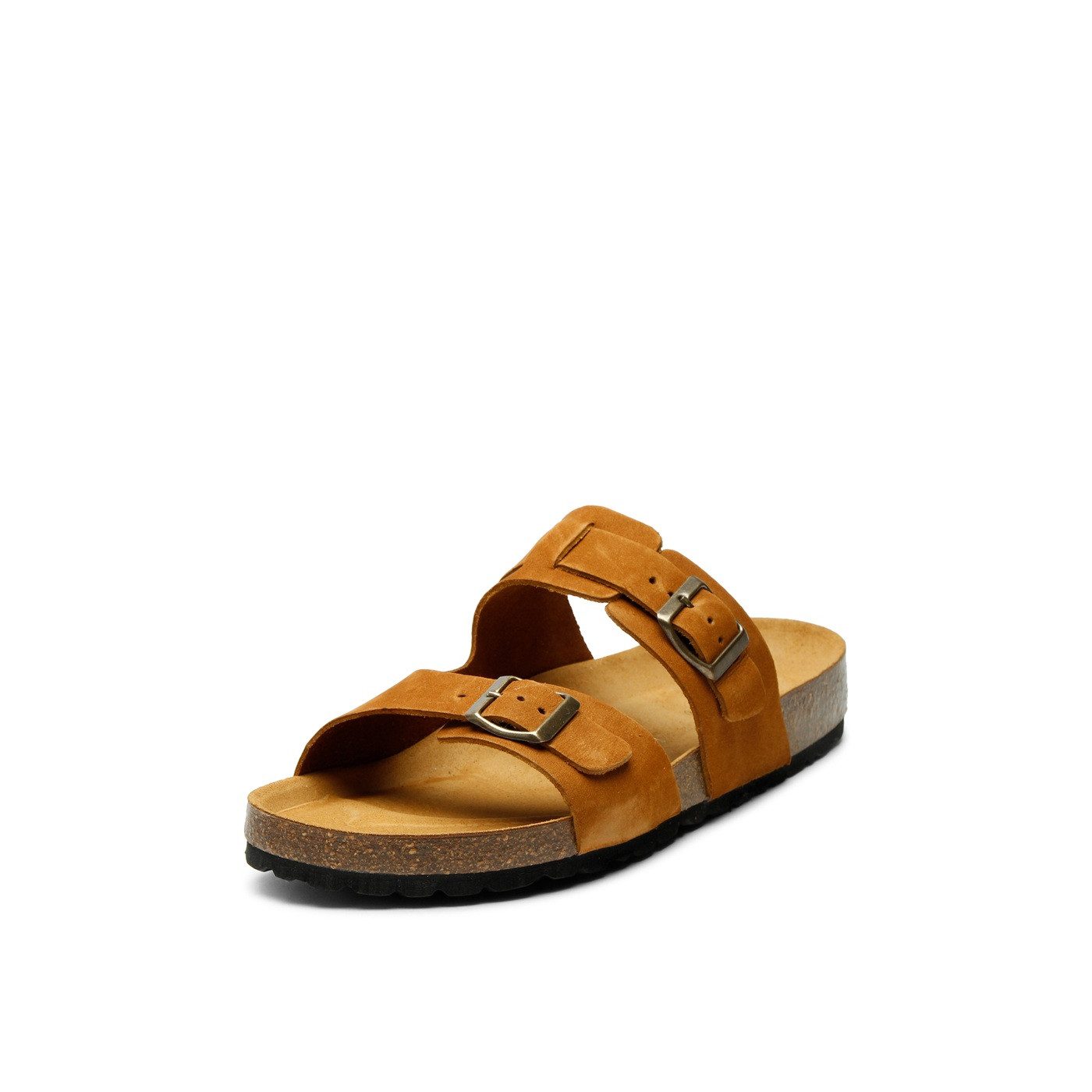 Grand Step Shoes Luca Nubuk (Leder) whiskybraun Sandale