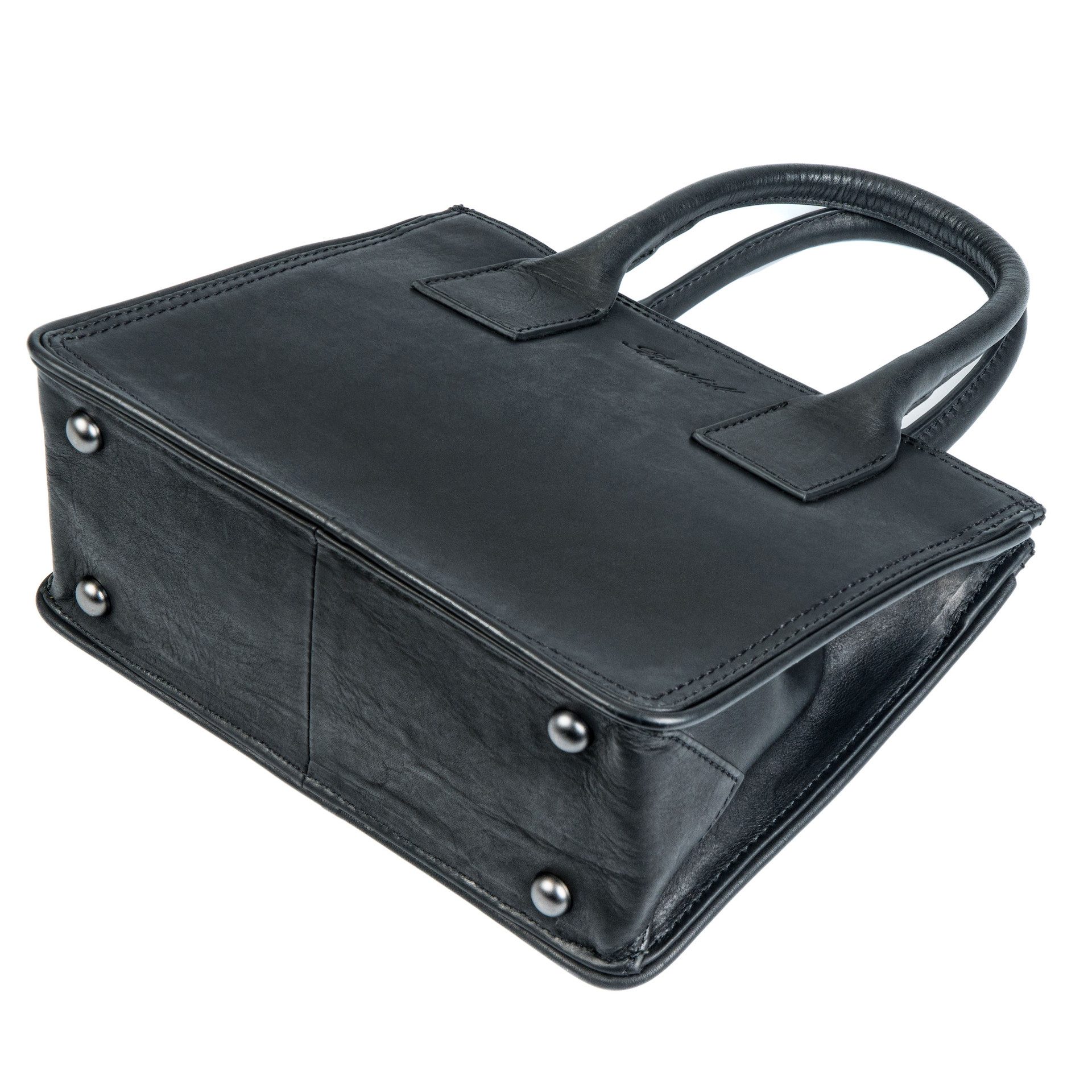 Benthill Henkeltasche Damen Echt Leder Tasche Henkeltasche Handtasche Frauen Schultertasche, Reißverschlussfach