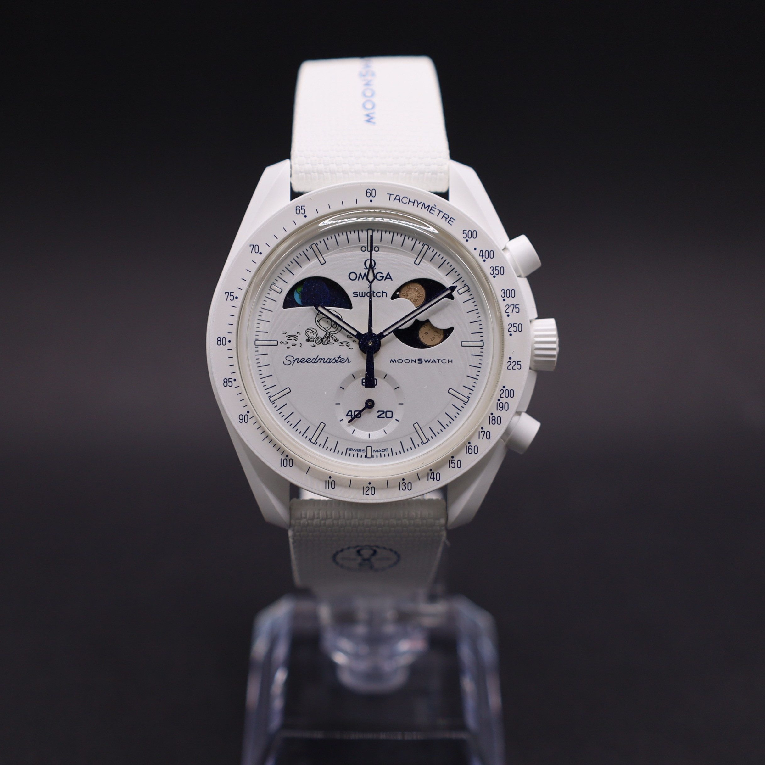 Swatch Chronograph Swatch x Omega Moonswatch Earthphase Moonshine Gold SO33 günstig online kaufen