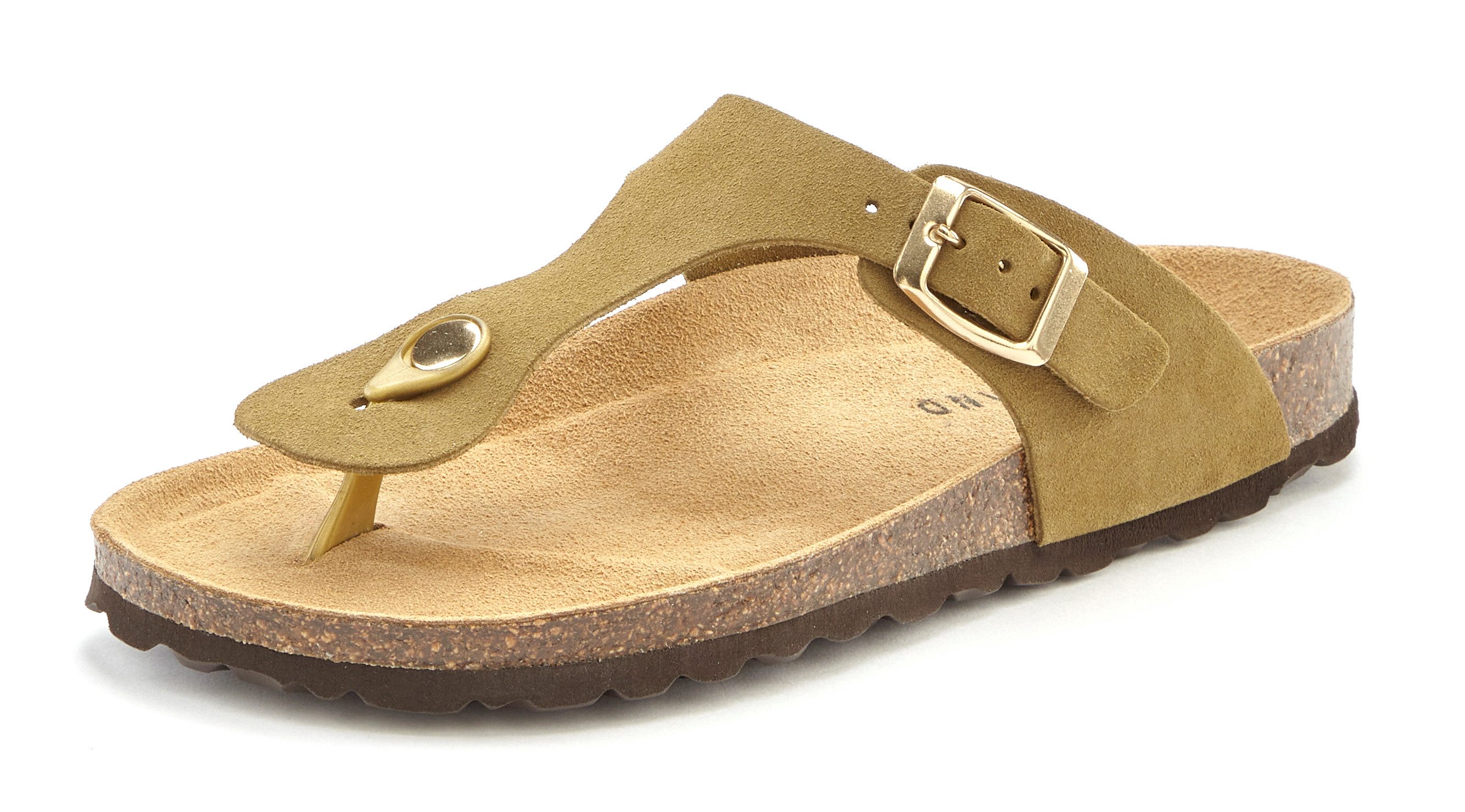 Elbsand Mule, Sandale, offener Schuh, Zehentrenner, Lederpantolette Pantole günstig online kaufen