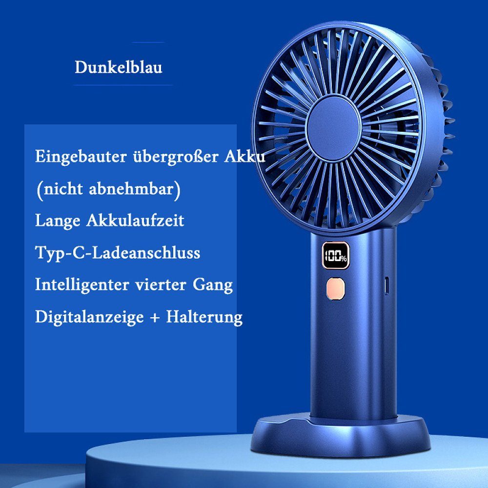 Taschenventilator Kleiner Tragbarer Handventilator, Mini GelldG Handventilator Ventilator,