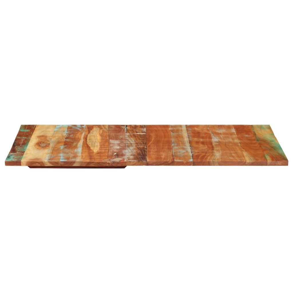 vidaXL Tischplatte Tischplatte Rechteckig 60x140 cm 25-27 mm Altholz Massiv (1 St)