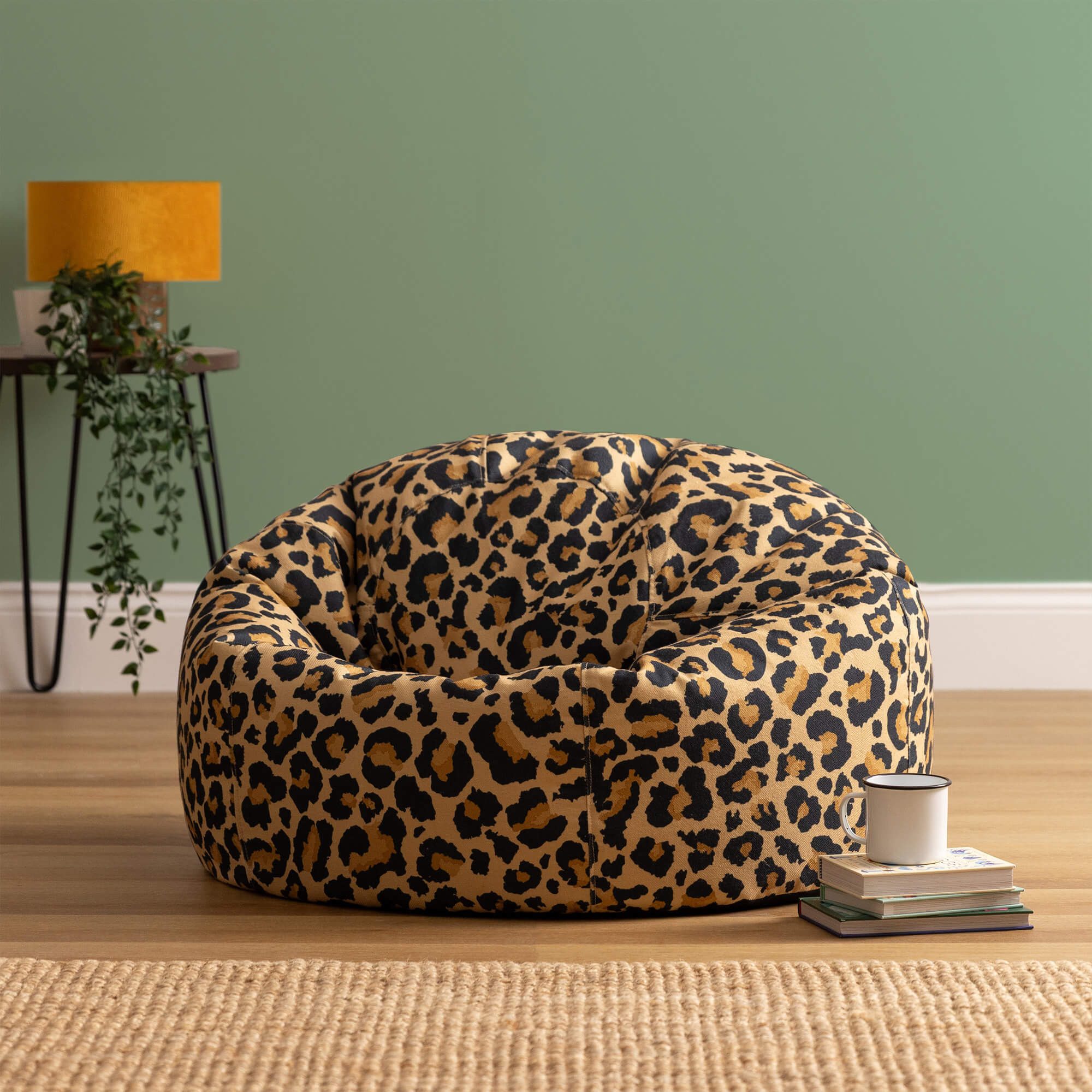 icon Sitzsack Erwachsene aus Kyoto flauschig „Kingston“, 85x50cm, Made in Germany, für Erwachsene & Kinder