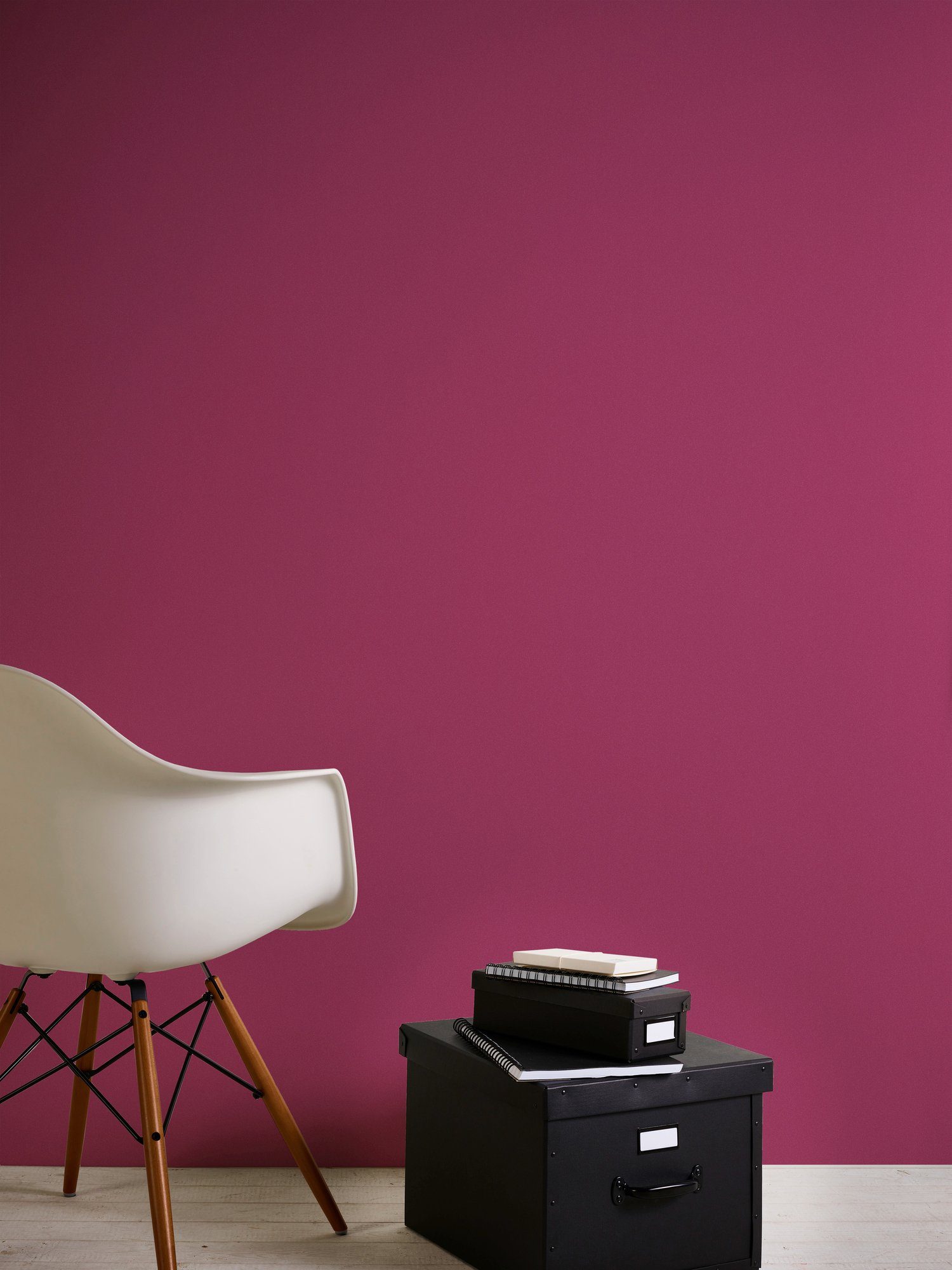 Einfarbig Trendwall Création rosa/violett Unitapete Tapete strukturiert, A.S. Uni, Vliestapete uni,