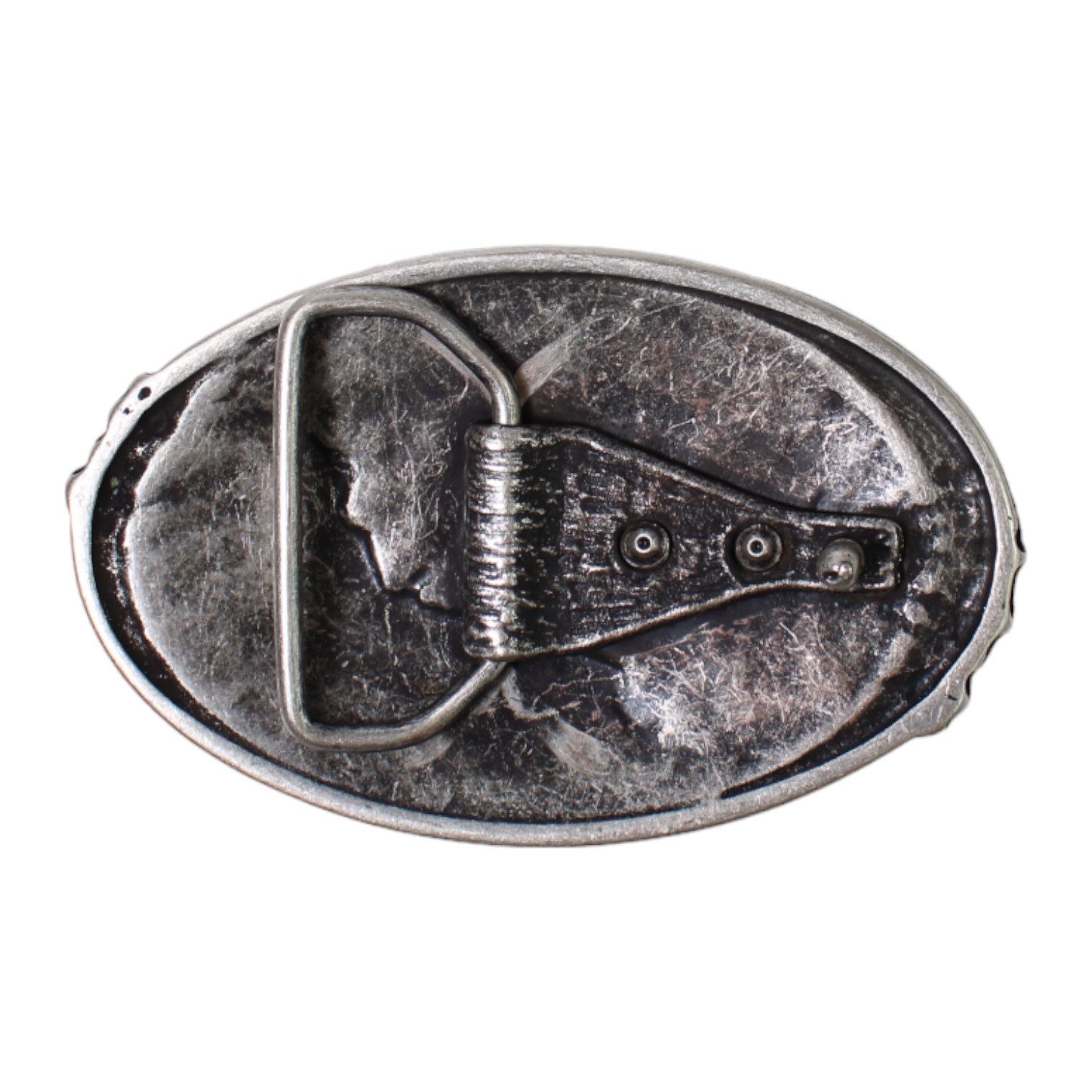 FRONHOFER Gürtelschnalle 18041 (1-St) Gürtelschnalle 4 cm, Metall (Zamak), Trachten-Style, Made in Italy