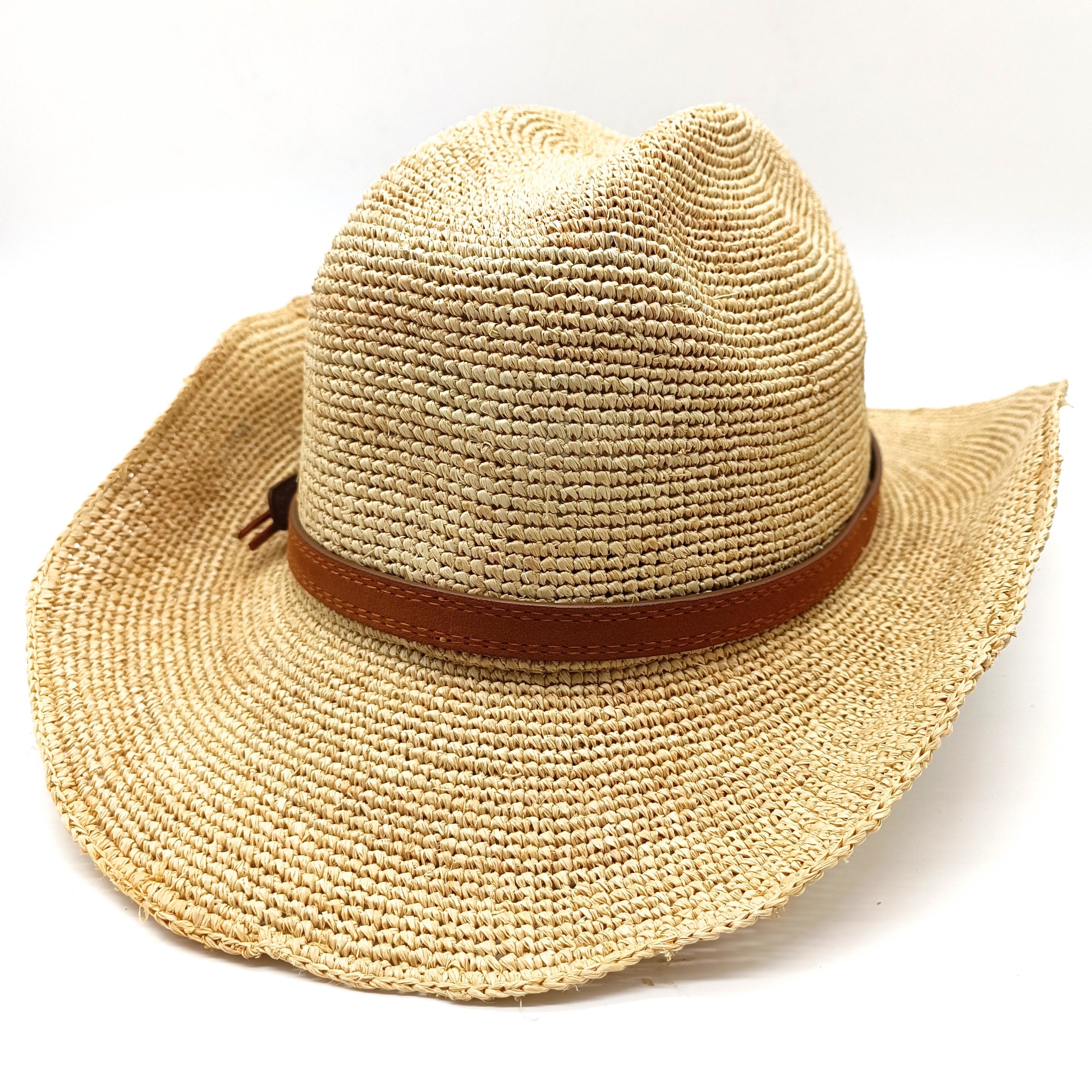 Strohhut Western-Strohhut 852 natur