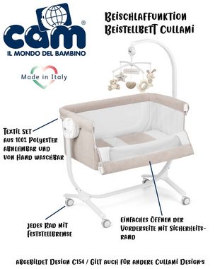 CAM Beistellbett CAM 2 in 1 Beistellbett & Babywiege CULLAMI