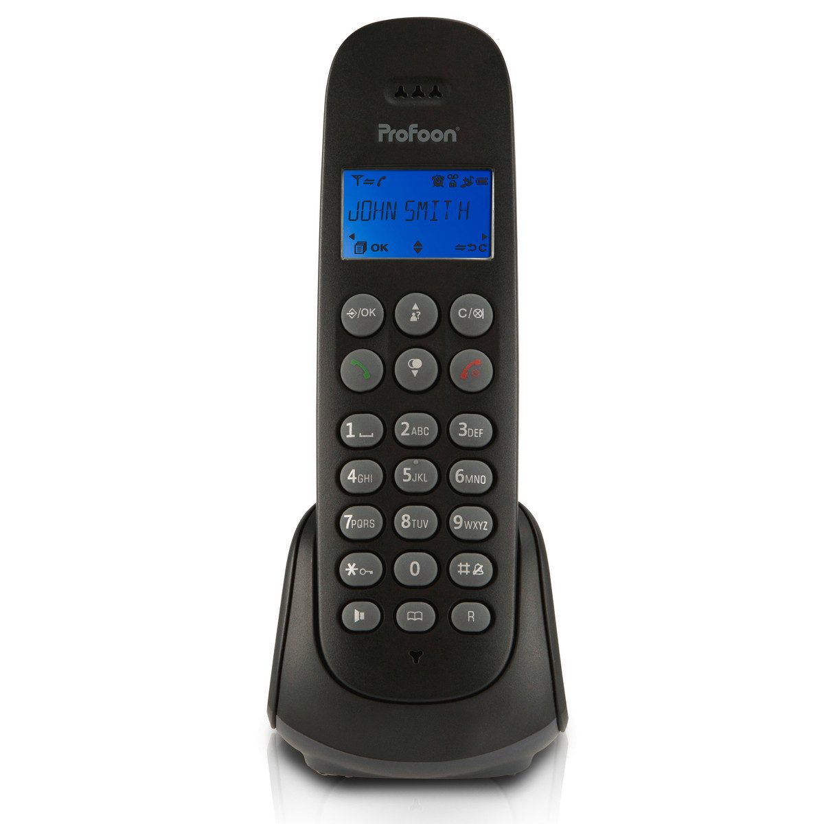 Profoon Prfooon PDX-300 Schnurloses DECT-Telefon (Mobilteile: 1)