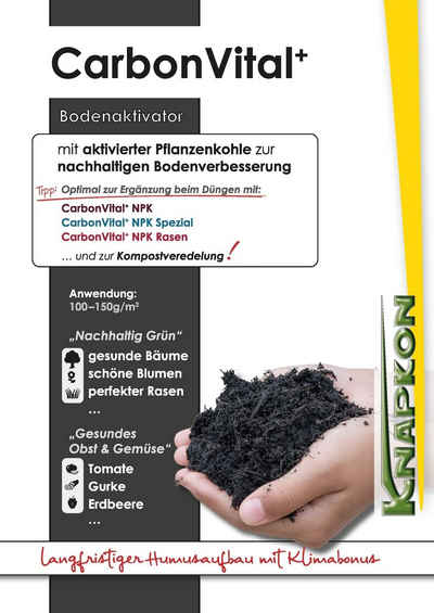 Knapkon Bodenverbesserer Carbon Vital+ Bodenaktivator, 2,5kg