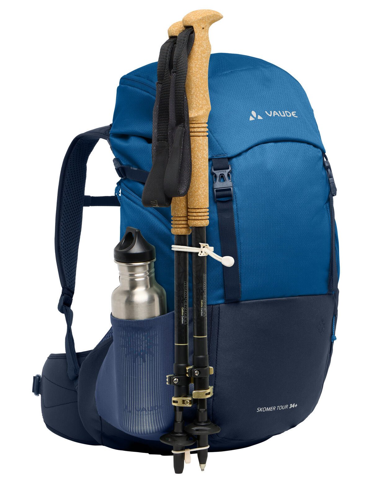 VAUDE Trekkingrucksack Women's Skomer Tour 34+, Damen Wanderrucksack mit erweiterbarem Volumen, 34+ Liter