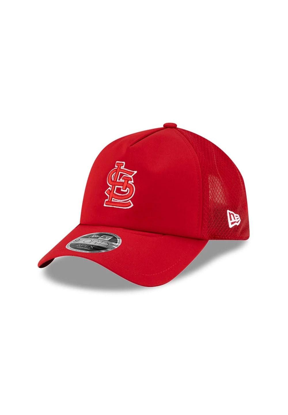 New Era Baseball Cap St. Louis Cardinals Batting Practice 2026 9Forty Apex Cap New Era Rot (1-St)