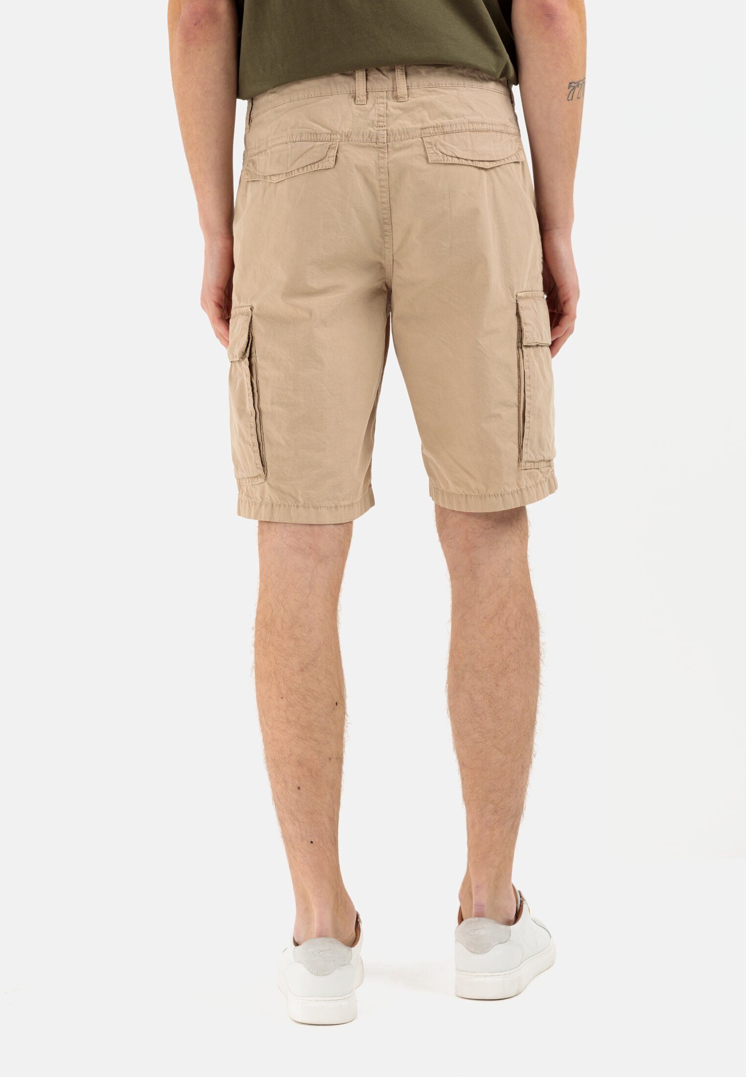 camel active Cargoshorts Cargo Short aus reiner Baumwolle