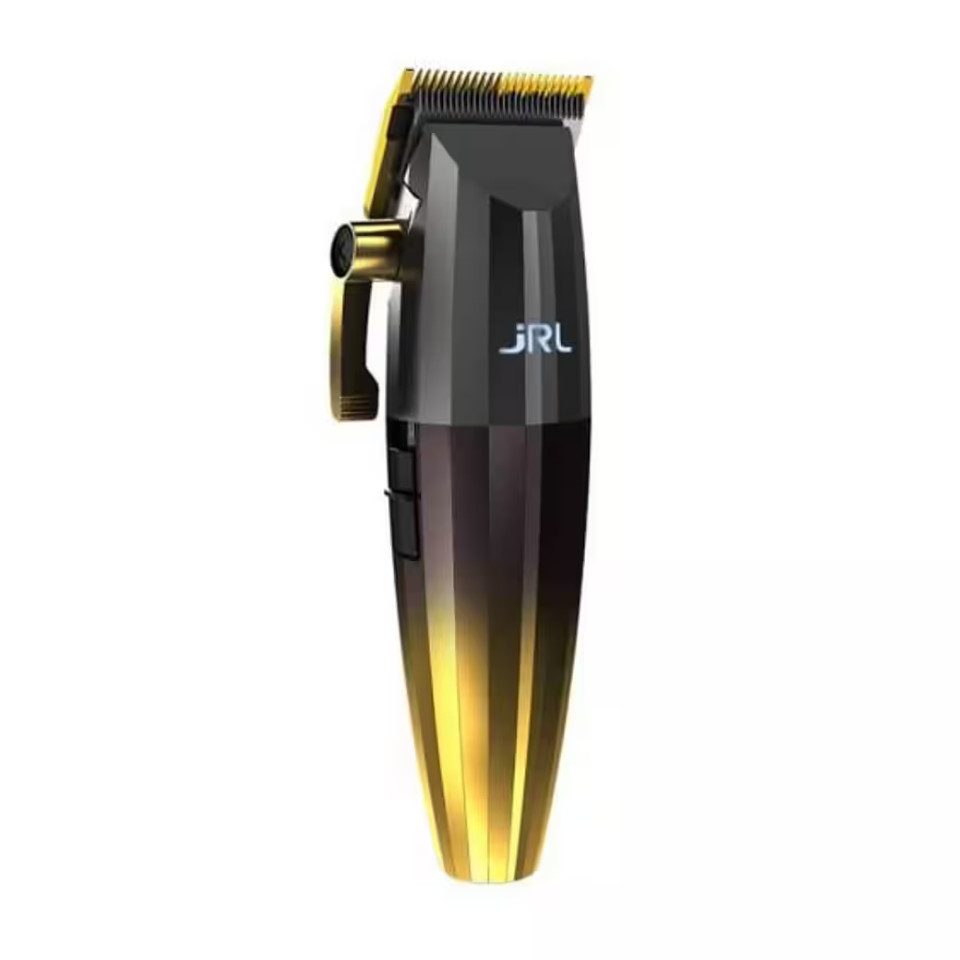 JRL Haarschneider JRL Fresh Fade 2020T Trimmer Gold, 6-tlg. Set: Trimmer, Tool, Bürste, Öl, Ladekabel & Klingenschutz., Patentierte Kühlklinge, 3-fache Torsion, – Bild 2 von 5
