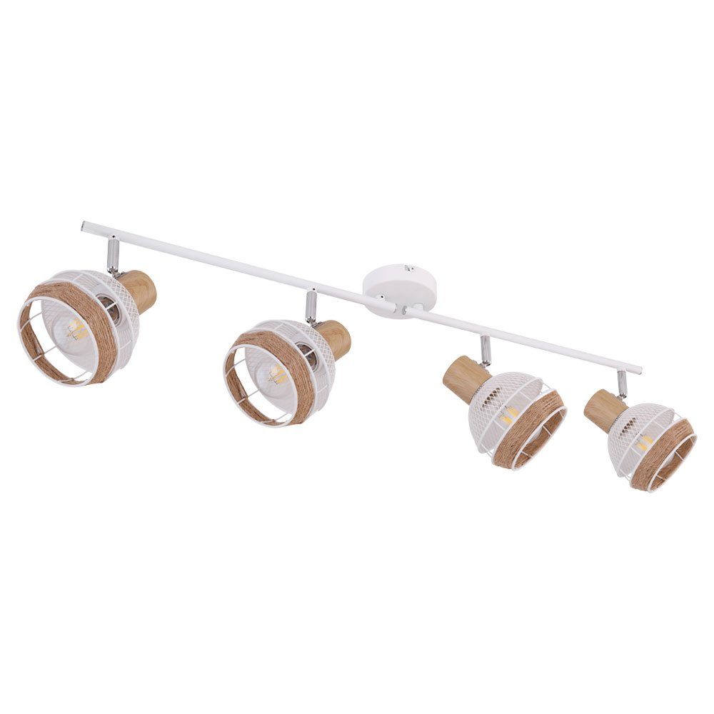 Leuchte LED Leuchtmittel Decken verstellbar Spot nicht Vintage inklusive, Leiste Deckenleuchte, Globo Strahler