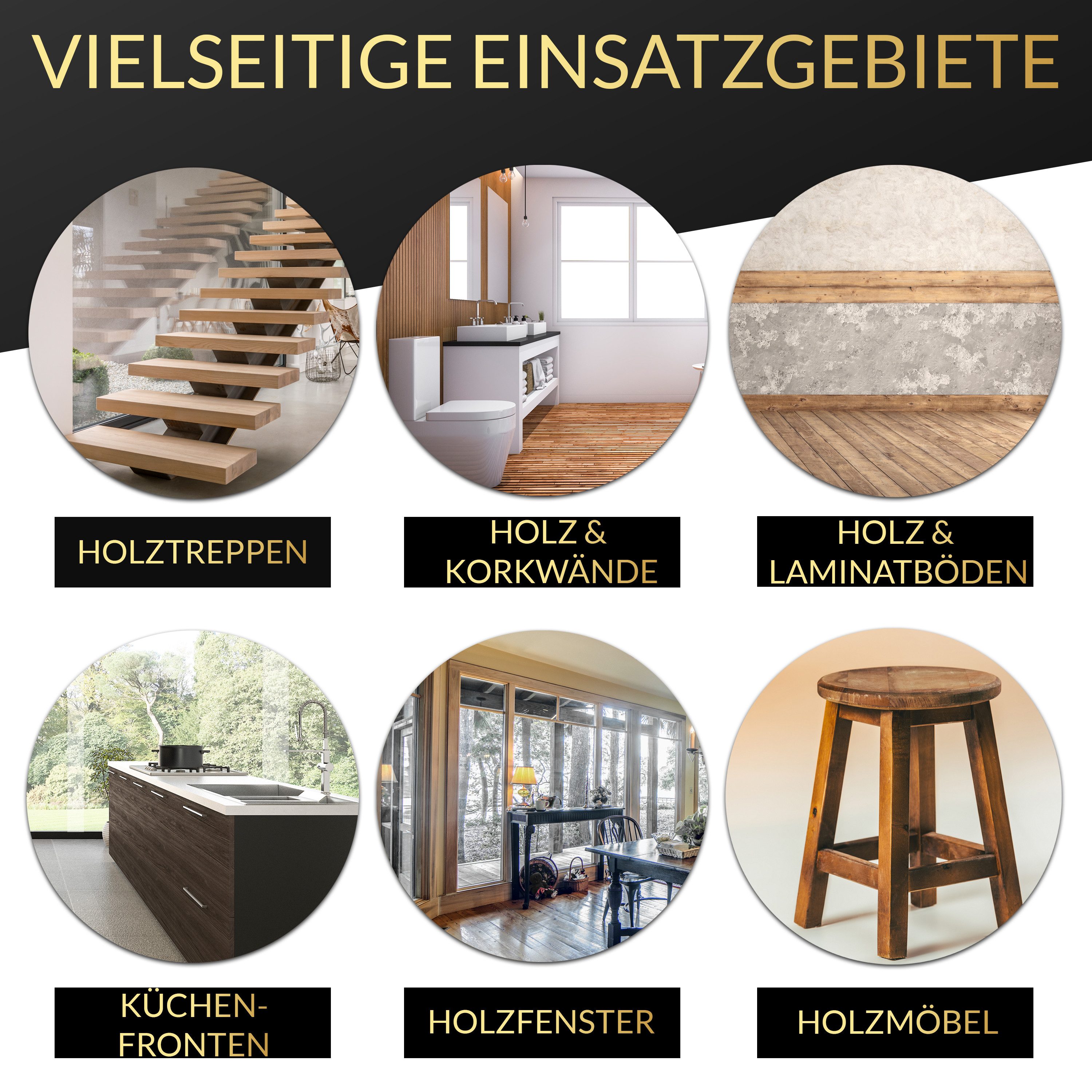 Lascano Laminat-Reparaturset Laminat Reparaturset, 1-St., Wachsschmelzer mit USB-Anschluss