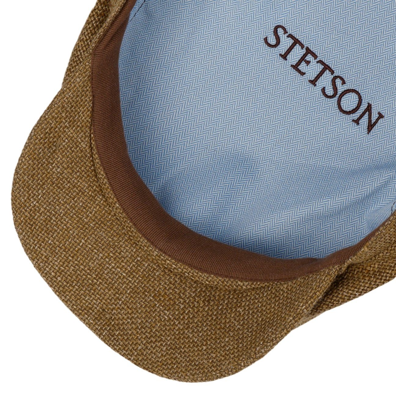Stetson Flat Cap (1-St) Schirmmütze mit Schirm, Made in the EU