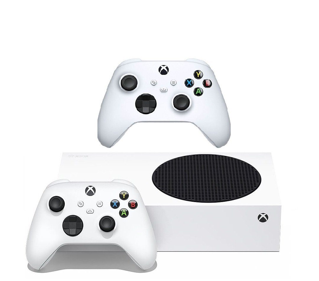 Xbox Xbox Series S KONSOLE inklusiv 2 Controller 512 GB Xbox-Controller