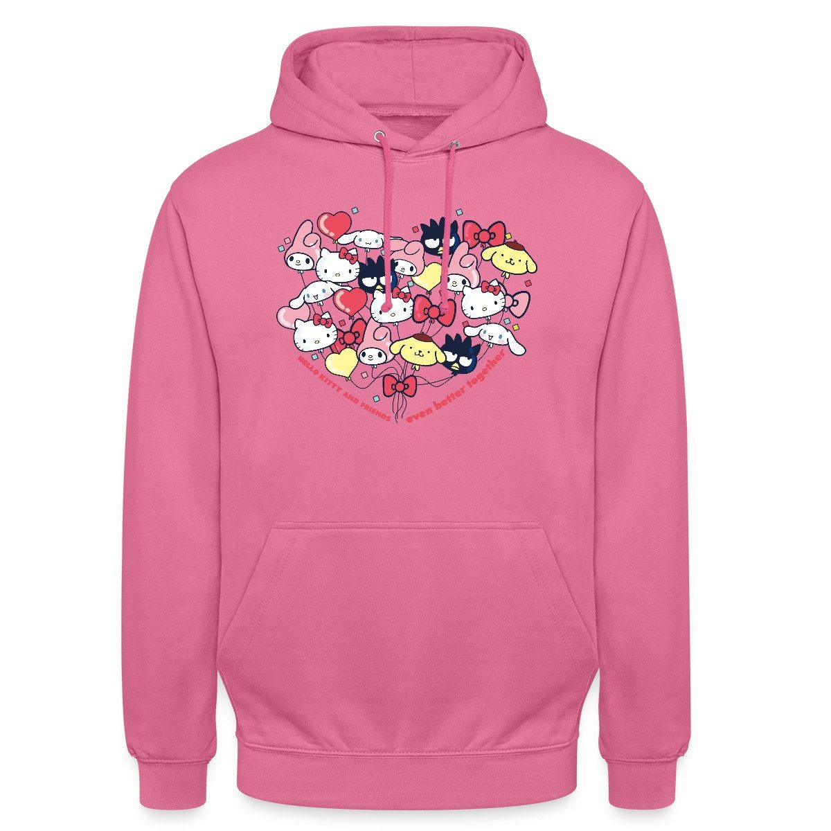 Hoodie Hello Kitty And Friends Ballons Unisex Hoodie