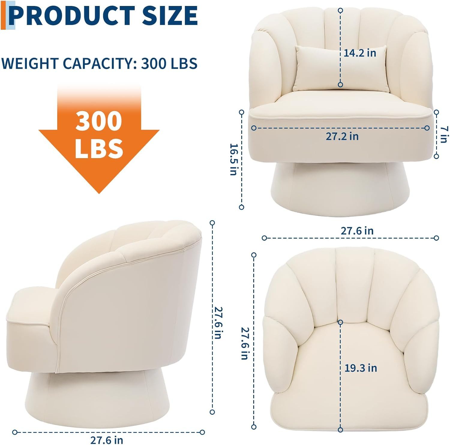 GarveeMore Sessel Sessel mit 360 Grad günstig online kaufen