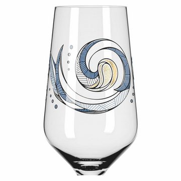 Ritzenhoff Bierglas 2er-Set Brauchzeit 002, Kristallglas, Design von Andreas Preis