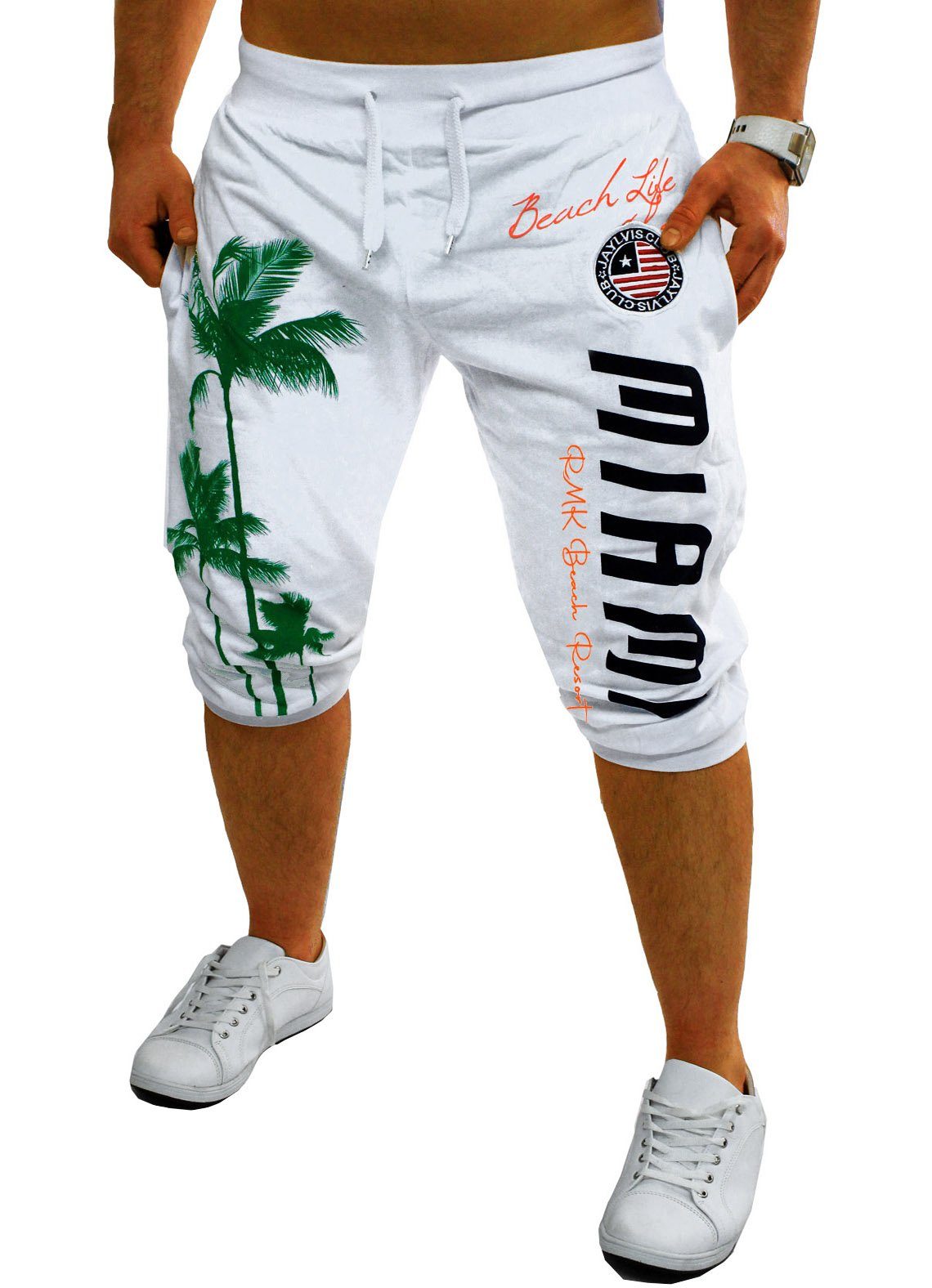 RMK Sweatshorts Herren Bermuda Short 3/4 günstig online kaufen