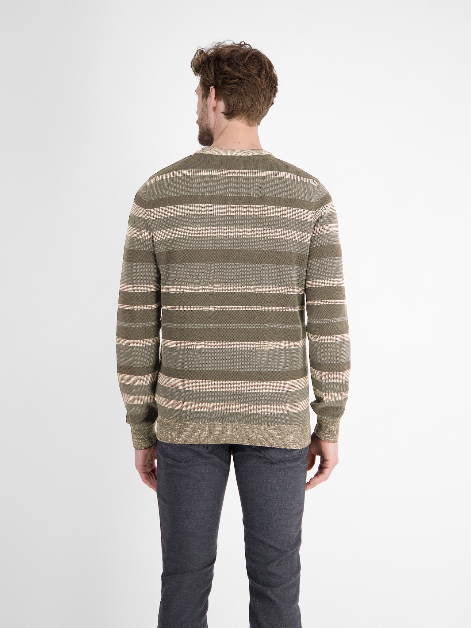 LERROS Strickpullover in Streifen-Optik günstig online kaufen