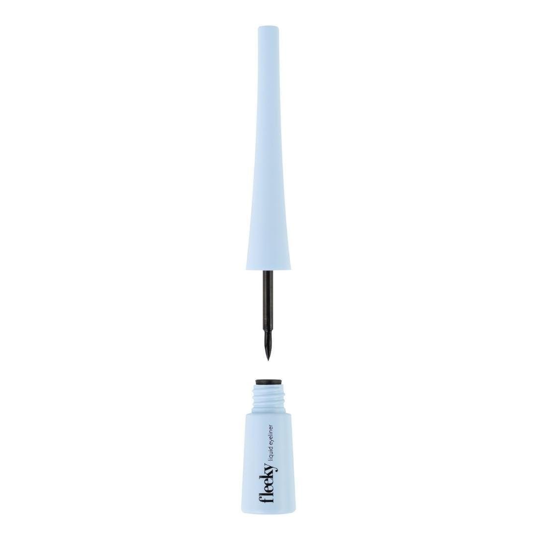 fleeky Подводка для глаз Liquid Подводка для глаз für präzisen Lidstrich & Eye Contouring, vegan, langanhaltend, für präzisen Lidstrich & Eye Contouring