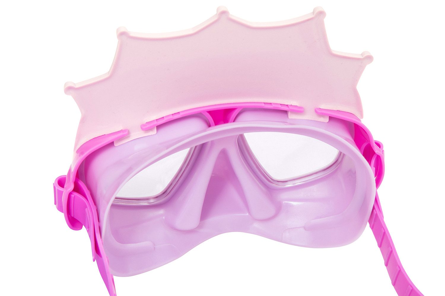 Bestway Taucherbrille Disney Princess, (Packung, 1-St., Verstellbares, zweigeteiltes PVC-Kopfband), ab 3 Jahren