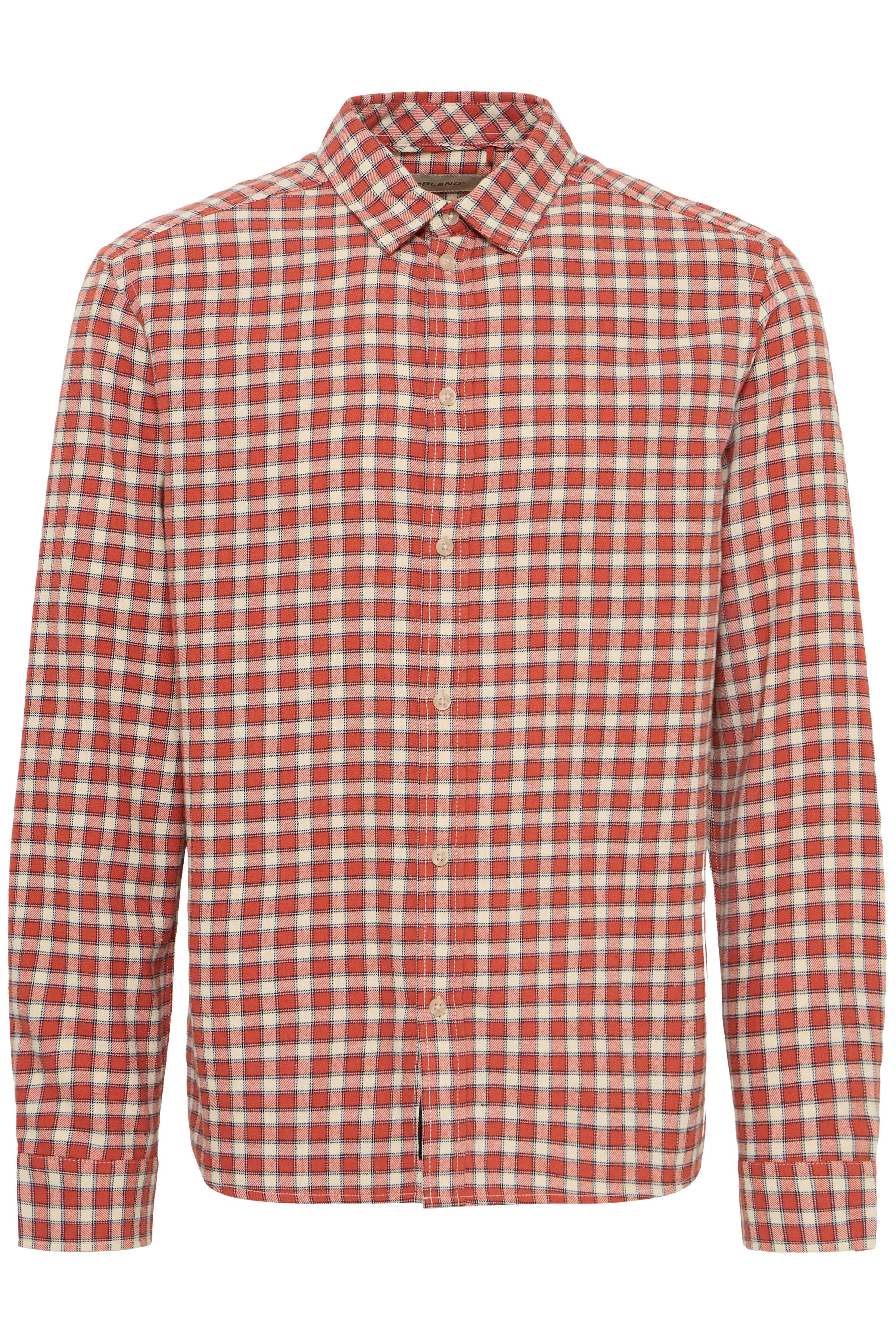 Blend Langarmhemd BHCALLI SHIRT Baumwolle, regular fit