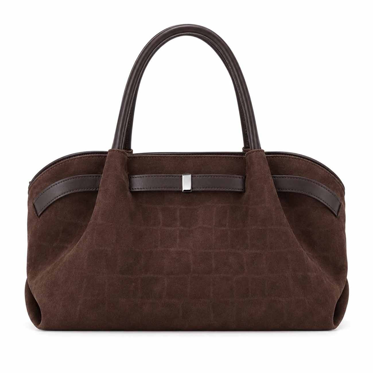 ITALYSHOP24 Schultertasche Damen Tasche Tote Bag Krokoprägung Handtasche Wildleder Optik Mini Bag, Samt Umhängetasche Bodybag Crossbody Damentasche Cross Over Business