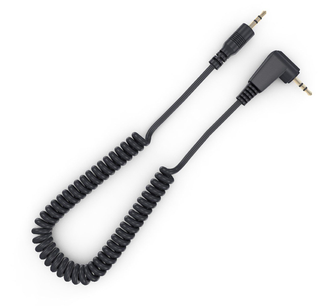 ayex Spiral Kabel-Fernauslöser E3 Fernauslöser Samsung Adapterkabel z.B. für Pentax