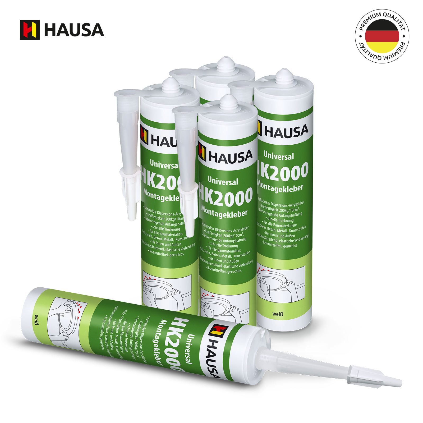 Hausa Montagekleber Universal HK2000, (Kraftkleber, Baukleber, günstig online kaufen