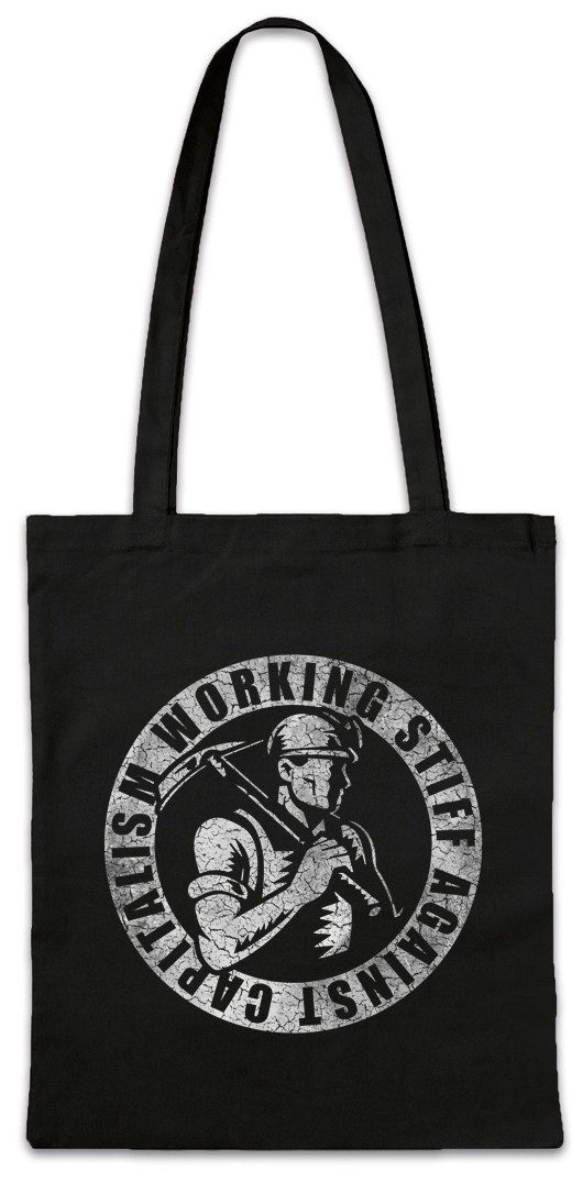 Beuteltasche Working Stiff Against Capitilism Stofftasche About Kommunismus