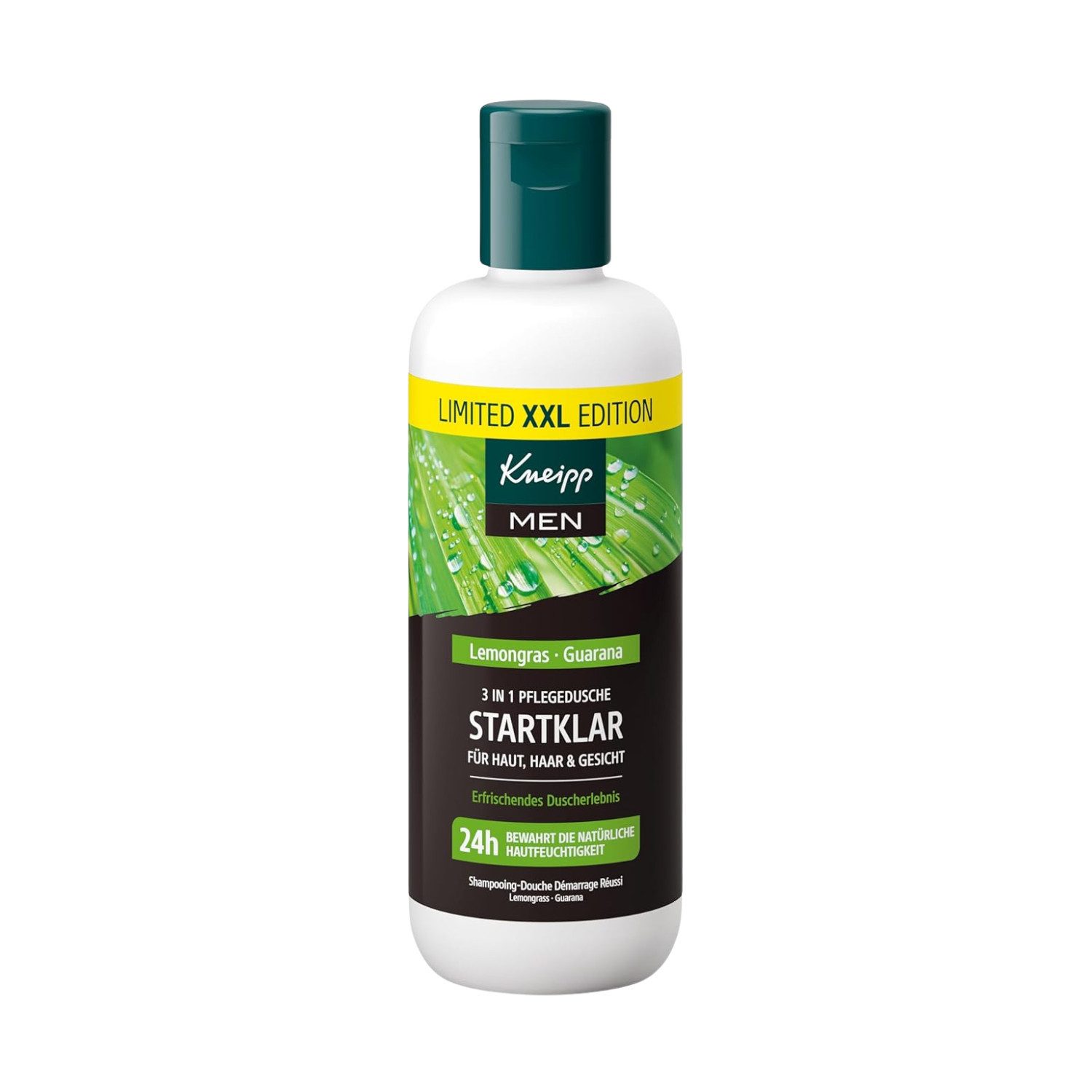 Kneipp Duschgel 2 x Kneipp XXL Duschgel MEN Startklar je 400ml 3in1 Haut Haar Gesicht