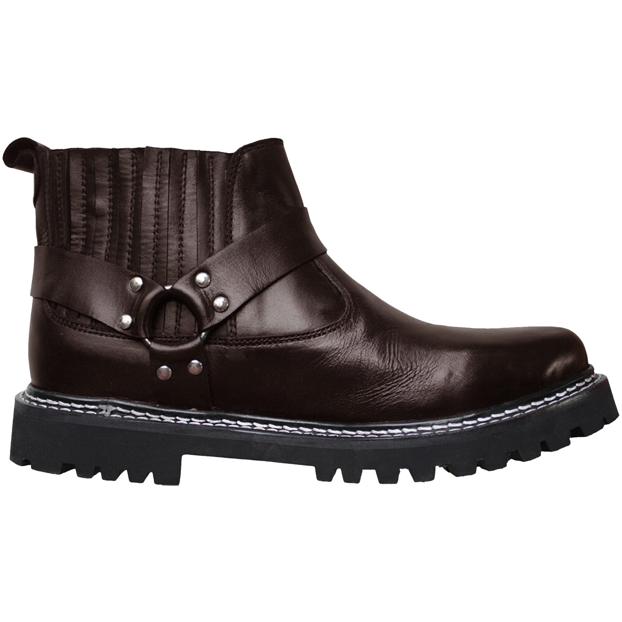 German Wear GW411-S Motorradstiefel Western Reiter Chopper Motorrad Ledersc günstig online kaufen