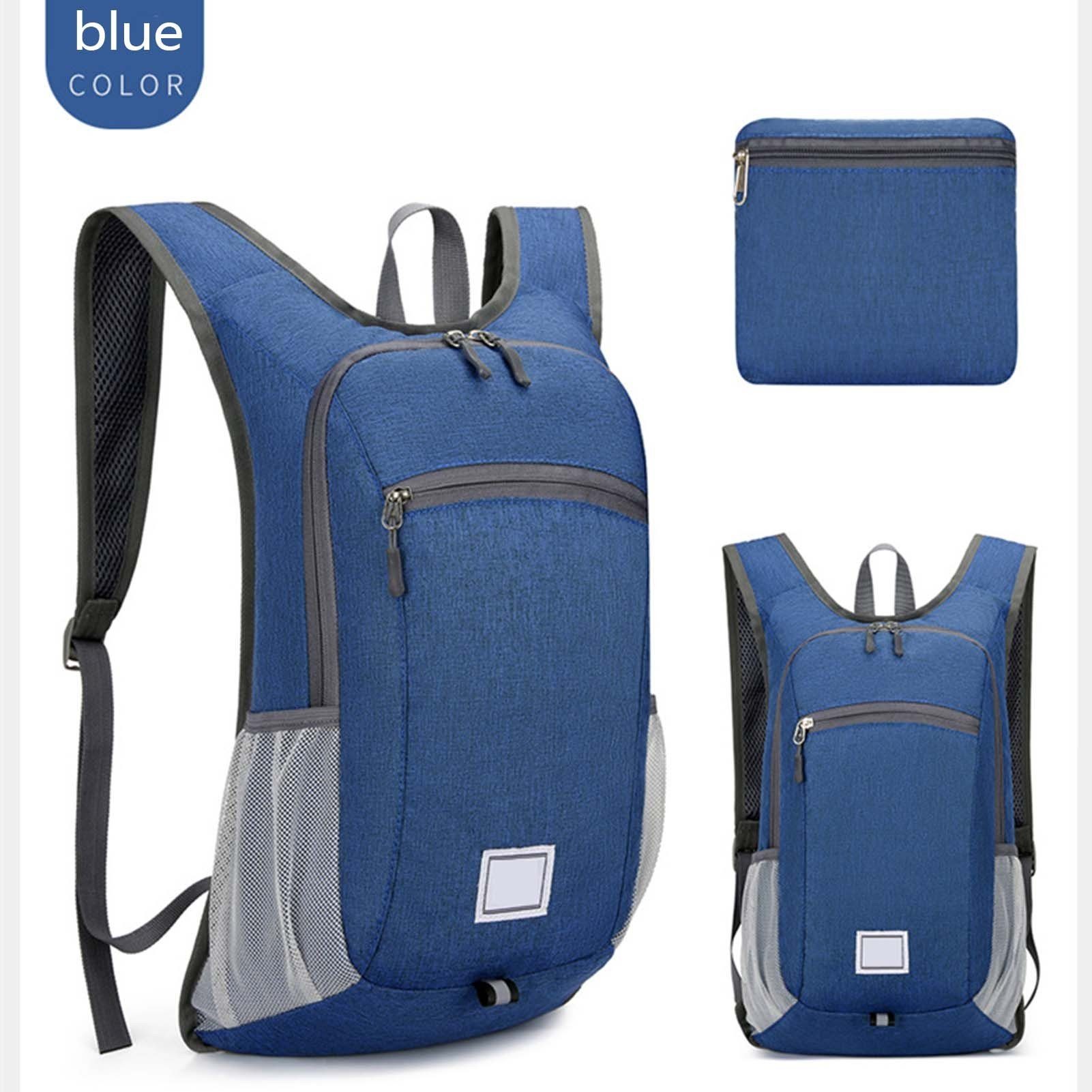 Blusmart Rucksack Unisex Outdoor-Reiserucksack, Tragbare Reisetasche Mit Großer blue