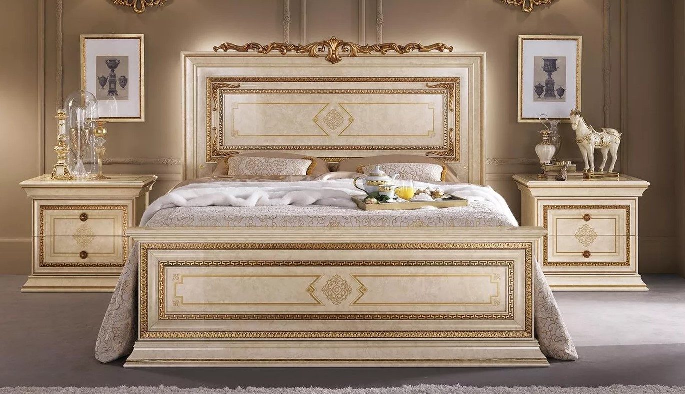 Xlmoebel Schlafzimmer-Set Italienisches Schlafzimmermöbel von Arredoclassic in modernem Design, (3-tlg), Hergestellt in Europa