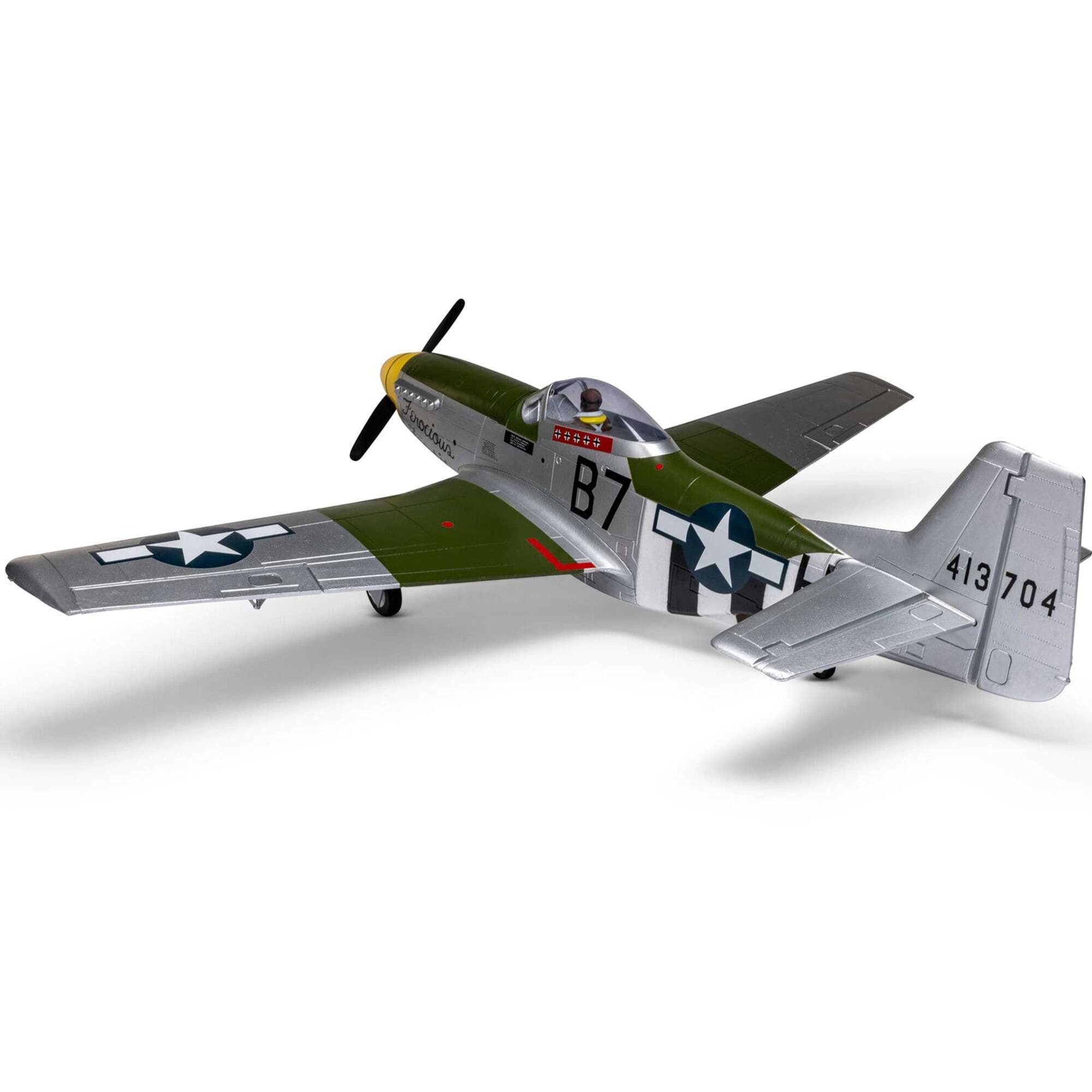 E-flite RC-Flugzeug E-flite P-51D Mustang 1.0m BNF Basic mit AS3X, SAFE RC Flugzeug