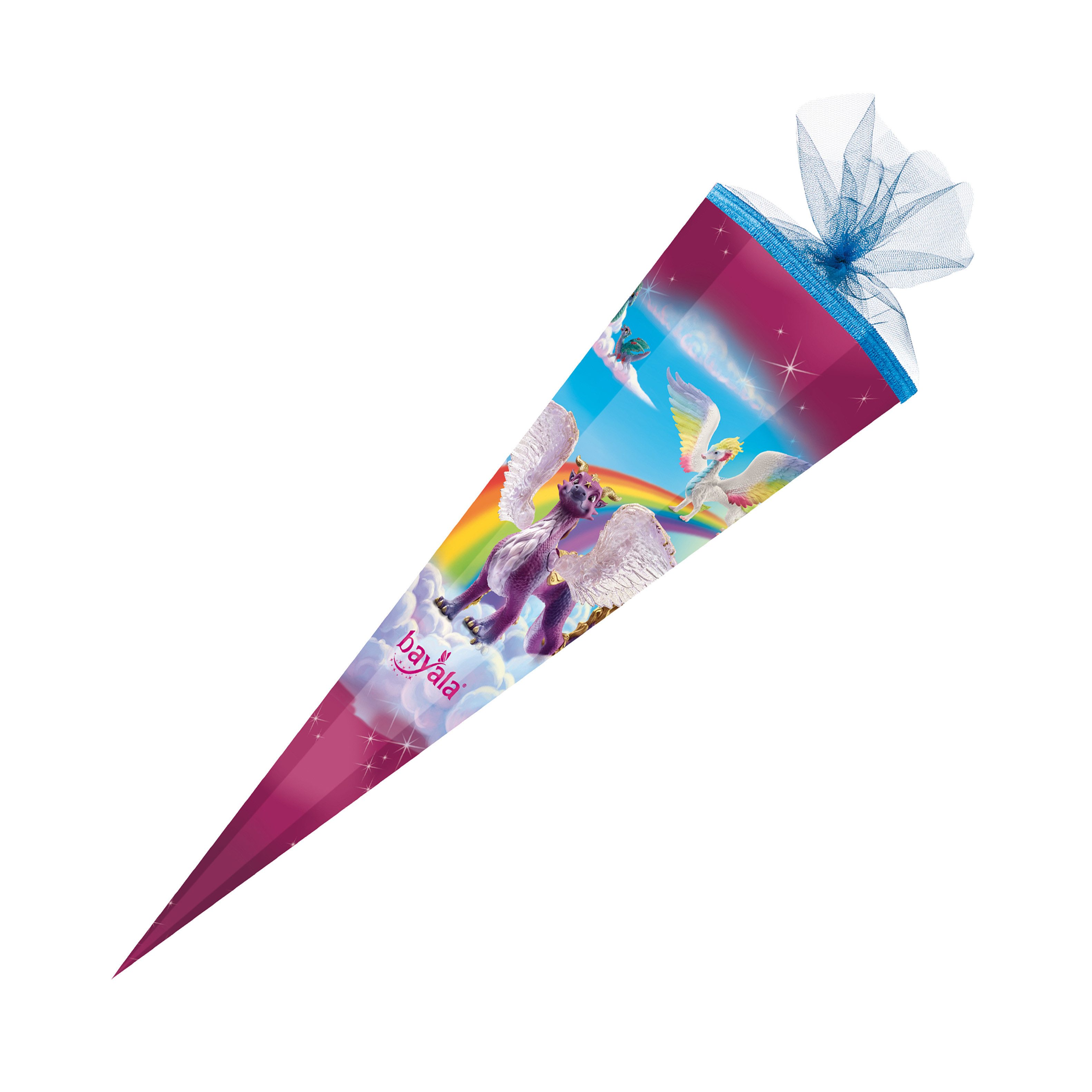 Schultüte Schultüte / Zuckertüte / 85cm / eckig / "bayala Drachen"