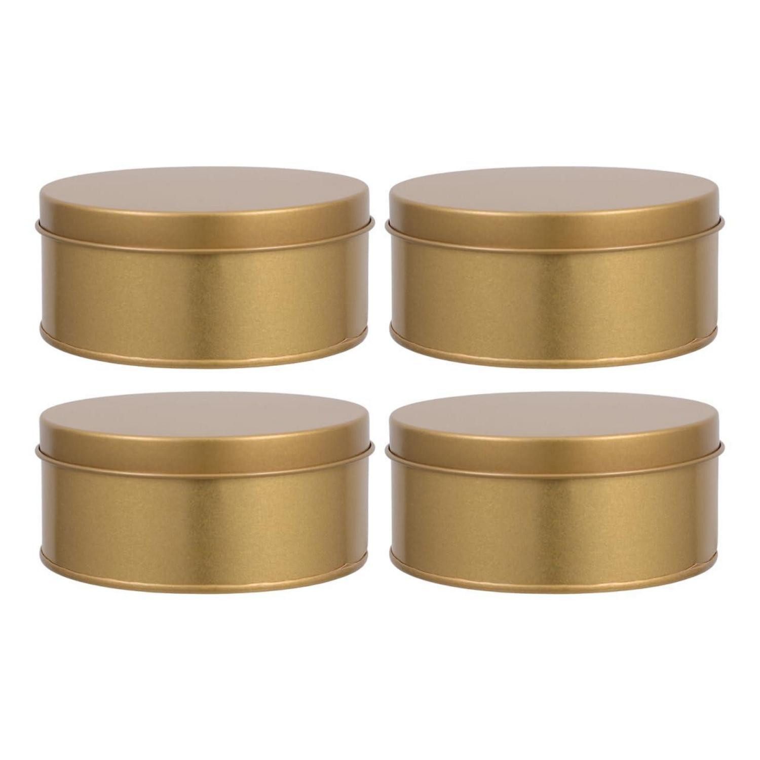 LuxusKollektion Keksdose 4er Set Plätzchendosen Metall, Metall