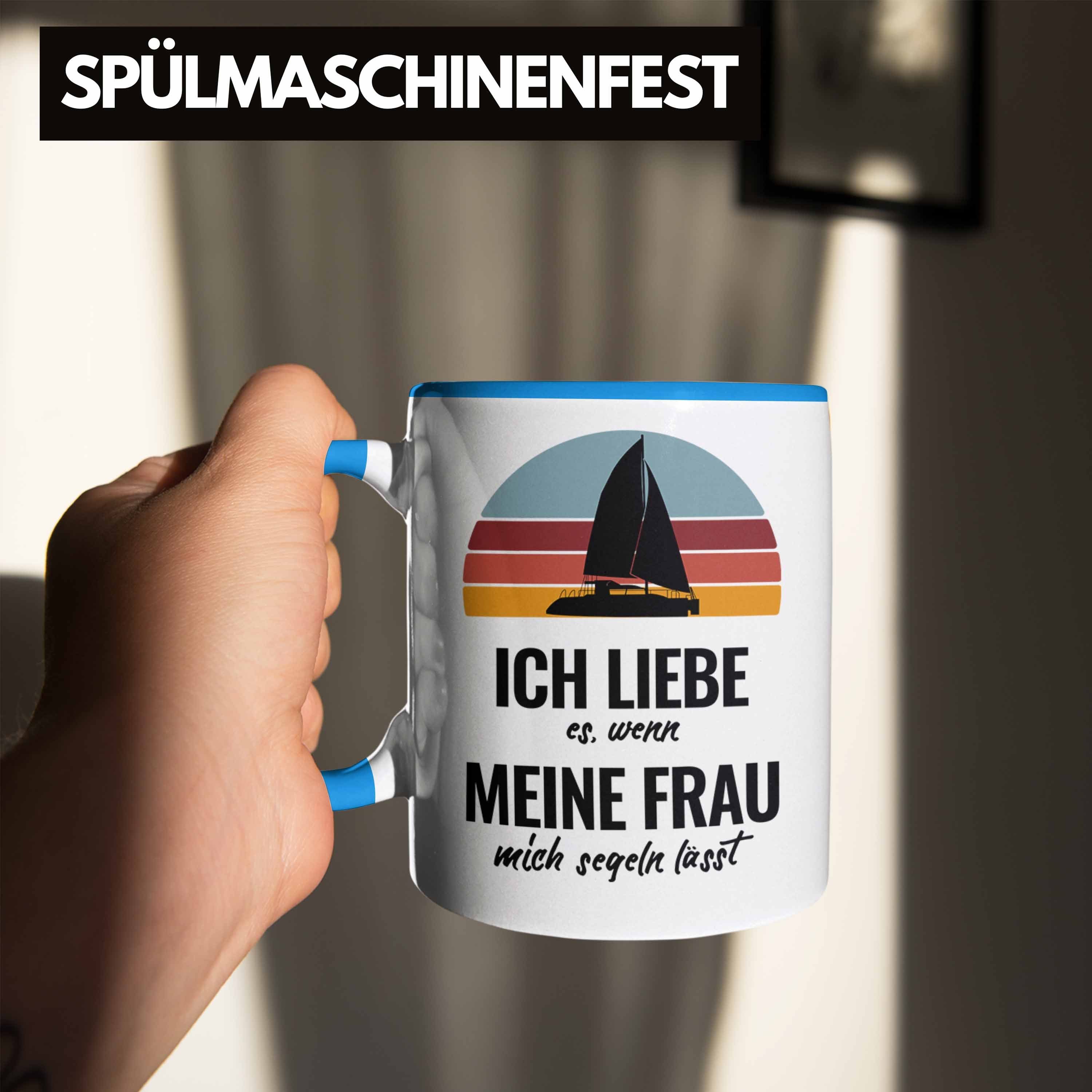 Segler Trendation Trendation Segeln Geschenk Tasse Geh Reichts Segeln Besonders für Blau Kaffeetasse Segelboot Mir - Ich Männer Tasse Geschenkidee